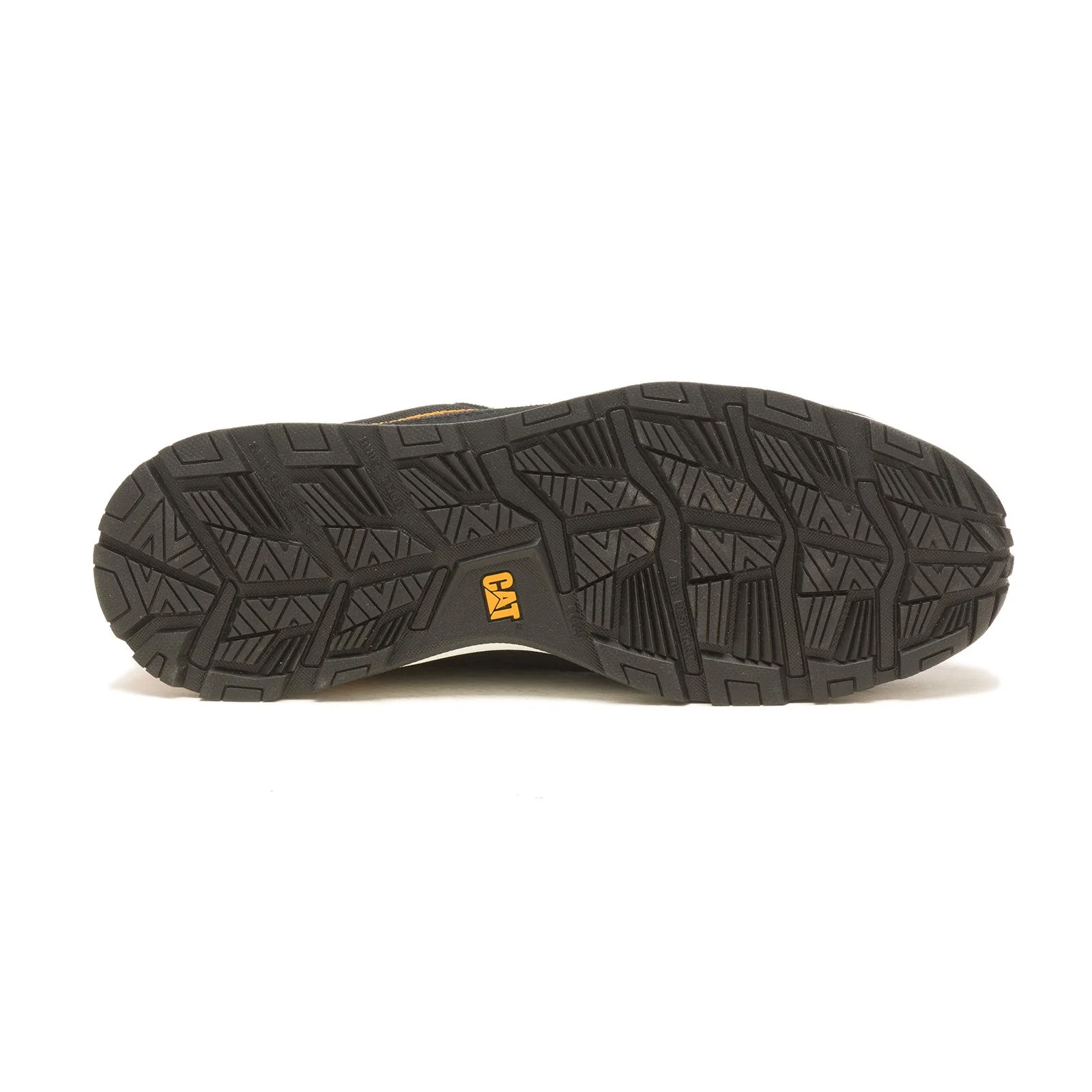 Venward Composite-Toe Work Shoe Black/Cat Yellow - Image 3