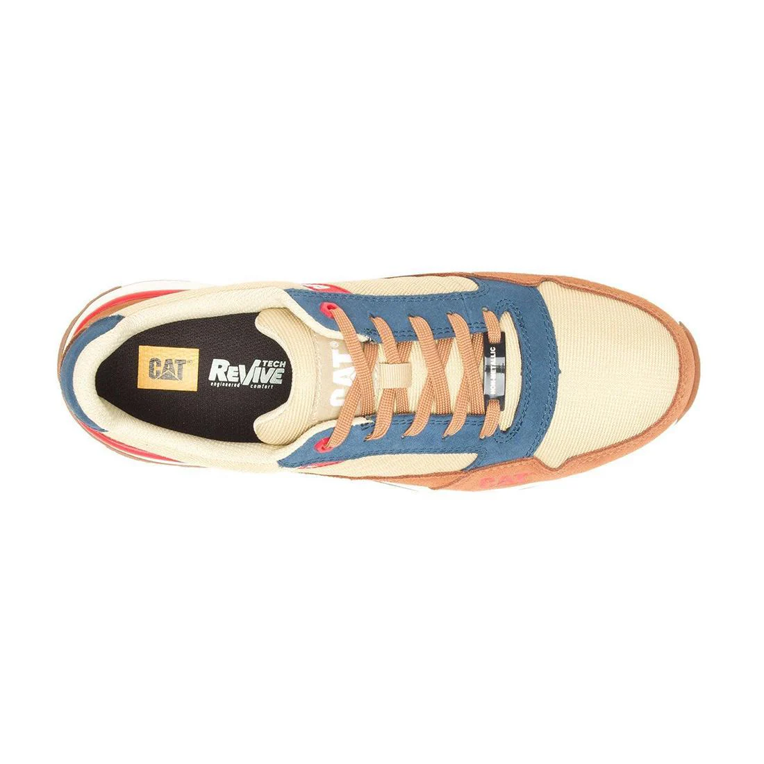 Venward Composite-Toe Work Shoe Orange/Tan - Image 5