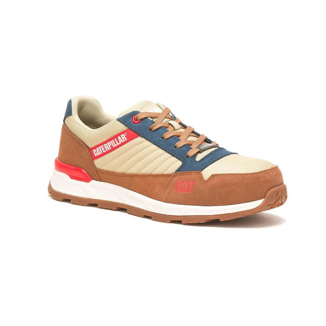 Venward Composite-Toe Work Shoe Orange/Tan - Image 6