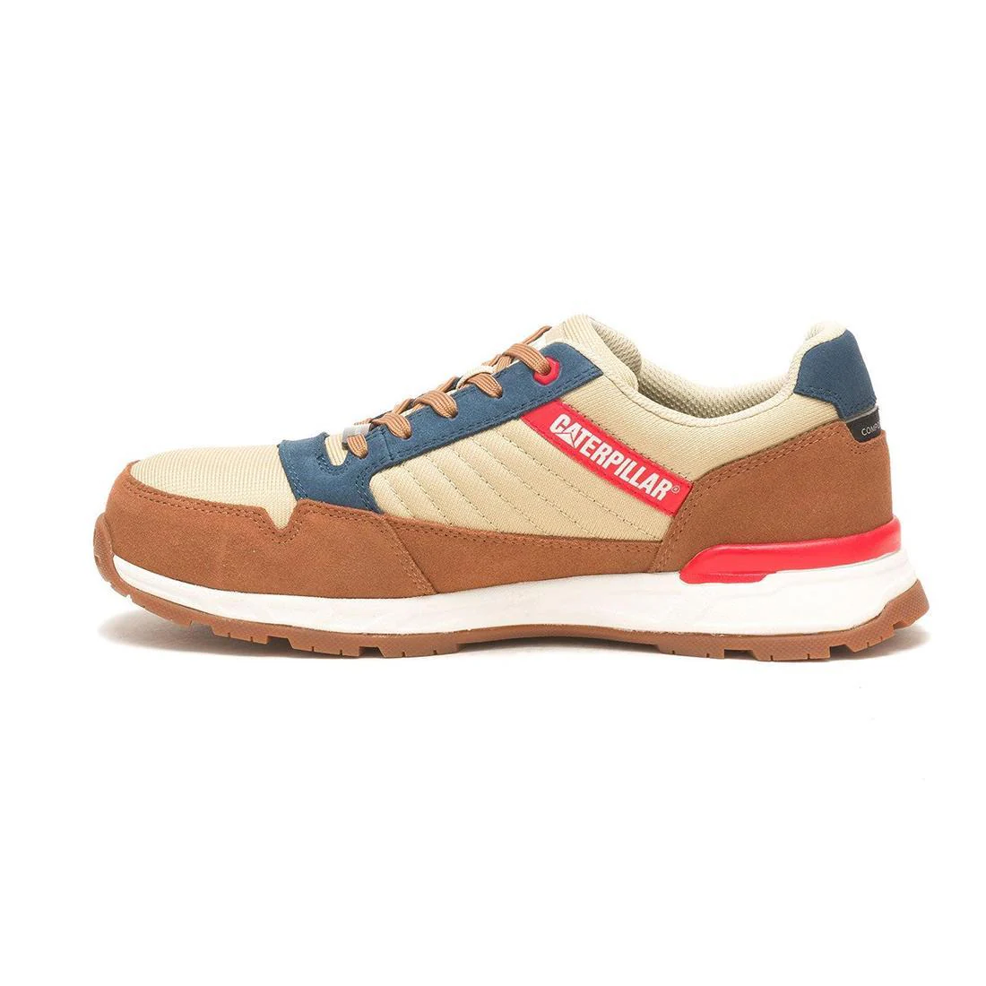 Venward Composite-Toe Work Shoe Orange/Tan - Image 7