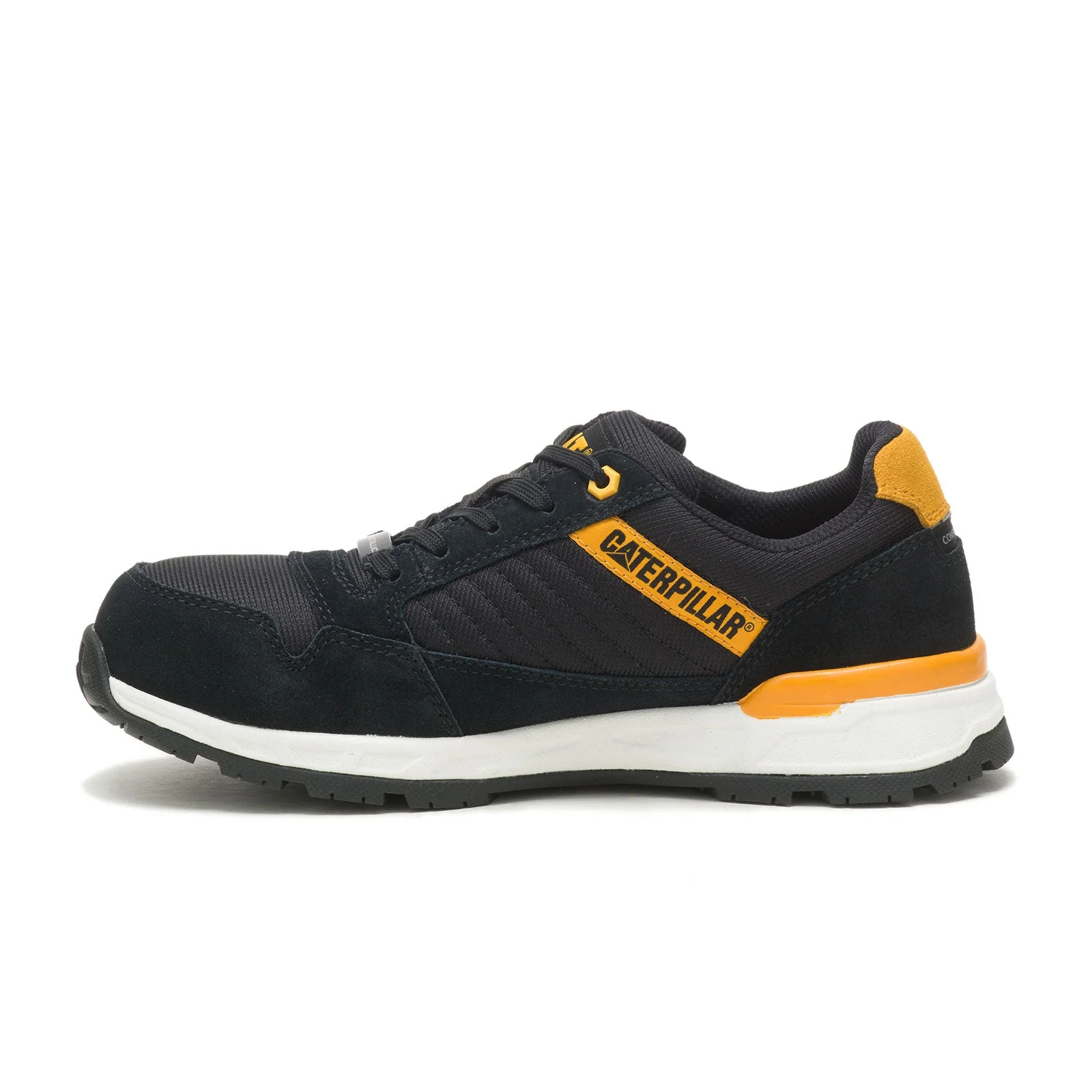 Venward Women’s Composite-Toe Work Shoe Black/Yellow - Image 6