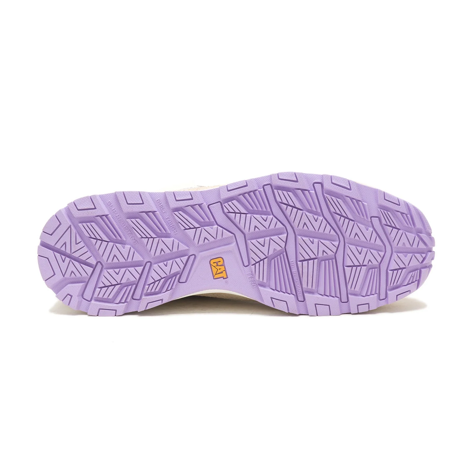 Venward Women’s Composite-Toe Work Shoe Tan/Lilac - Image 3