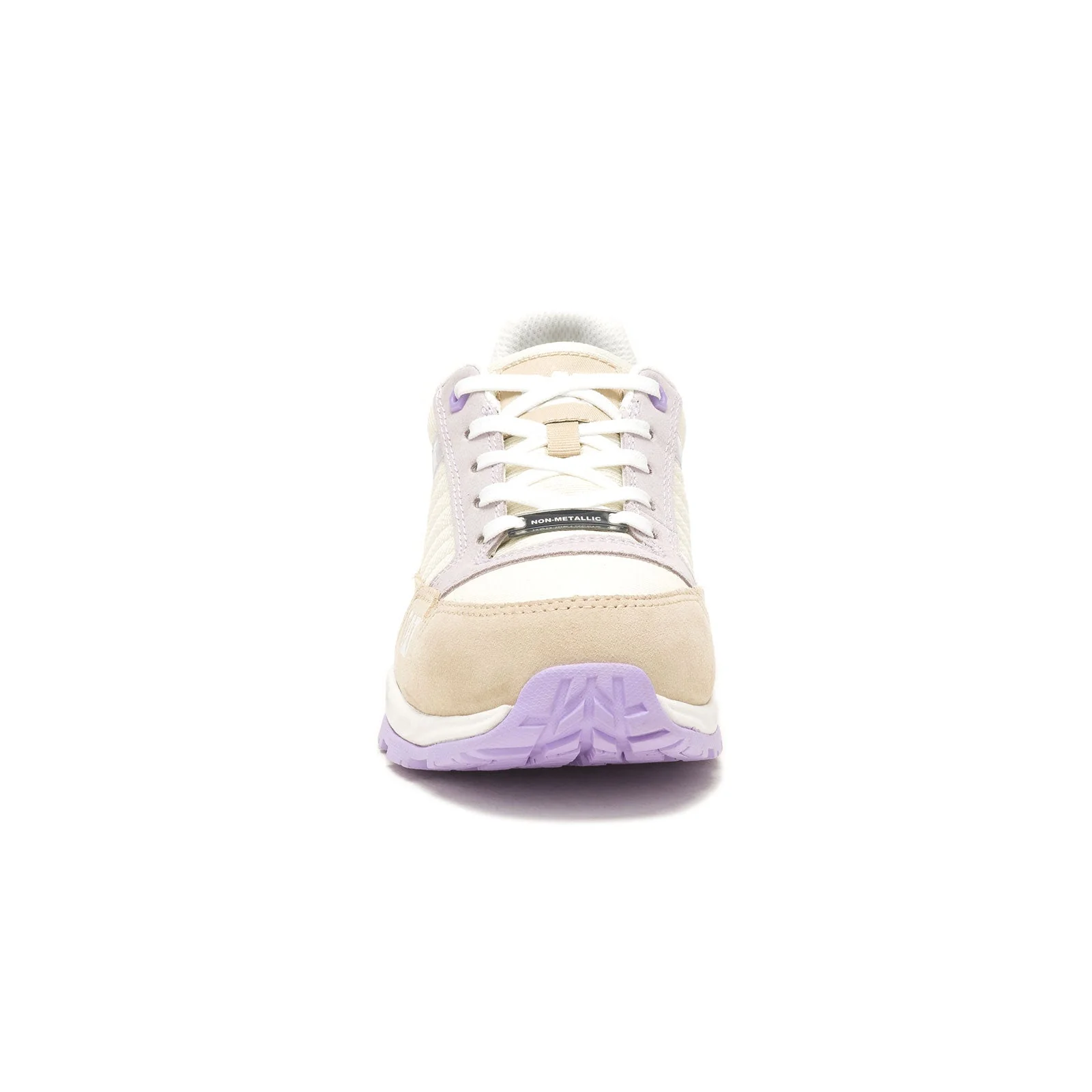 Venward Women’s Composite-Toe Work Shoe Tan/Lilac - Image 4