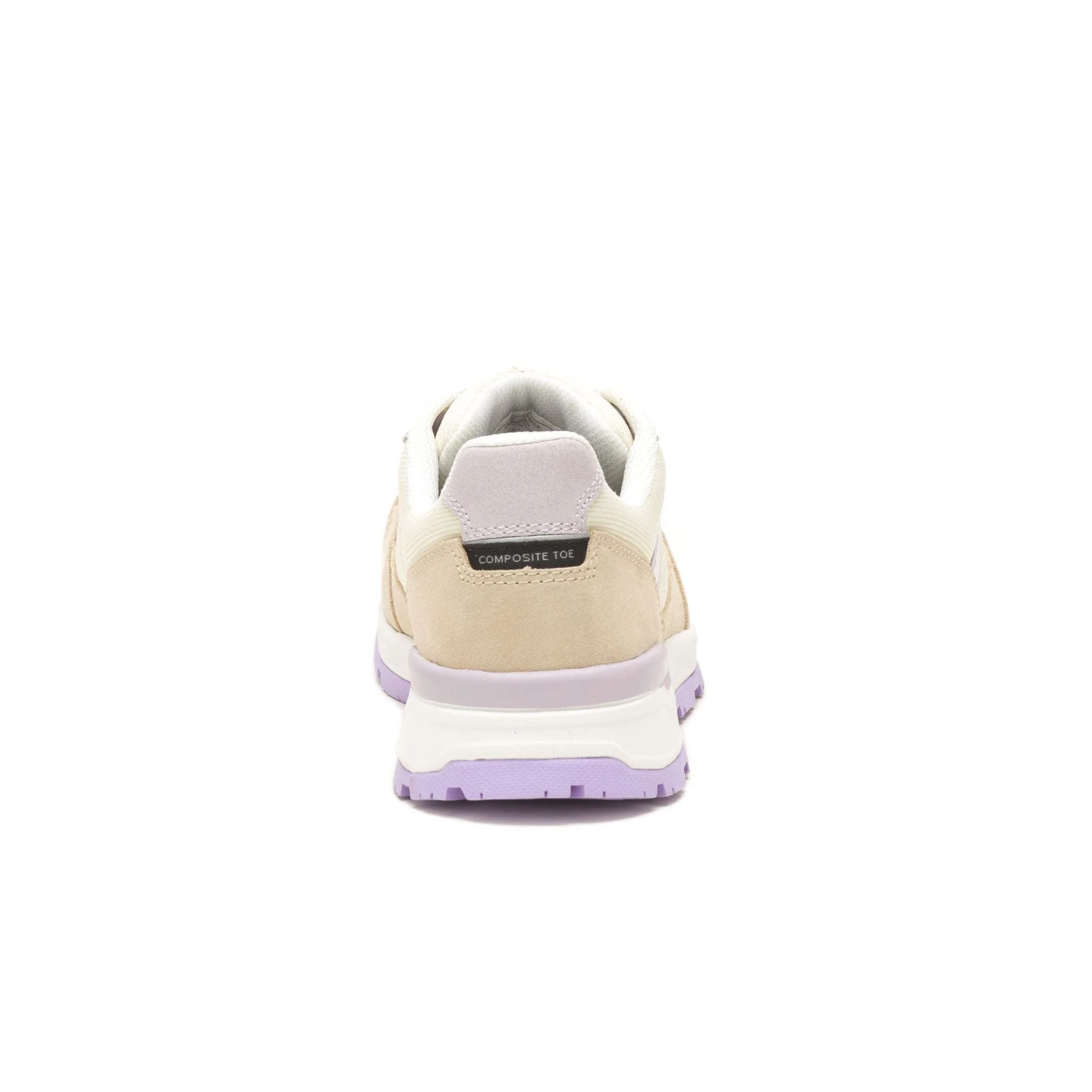 Venward Women’s Composite-Toe Work Shoe Tan/Lilac - Image 5