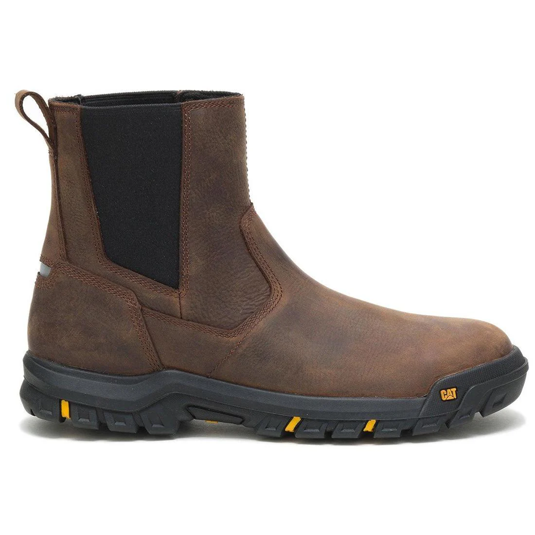 Wheelbase Soft-Toe Chelsea Work Boot Brown