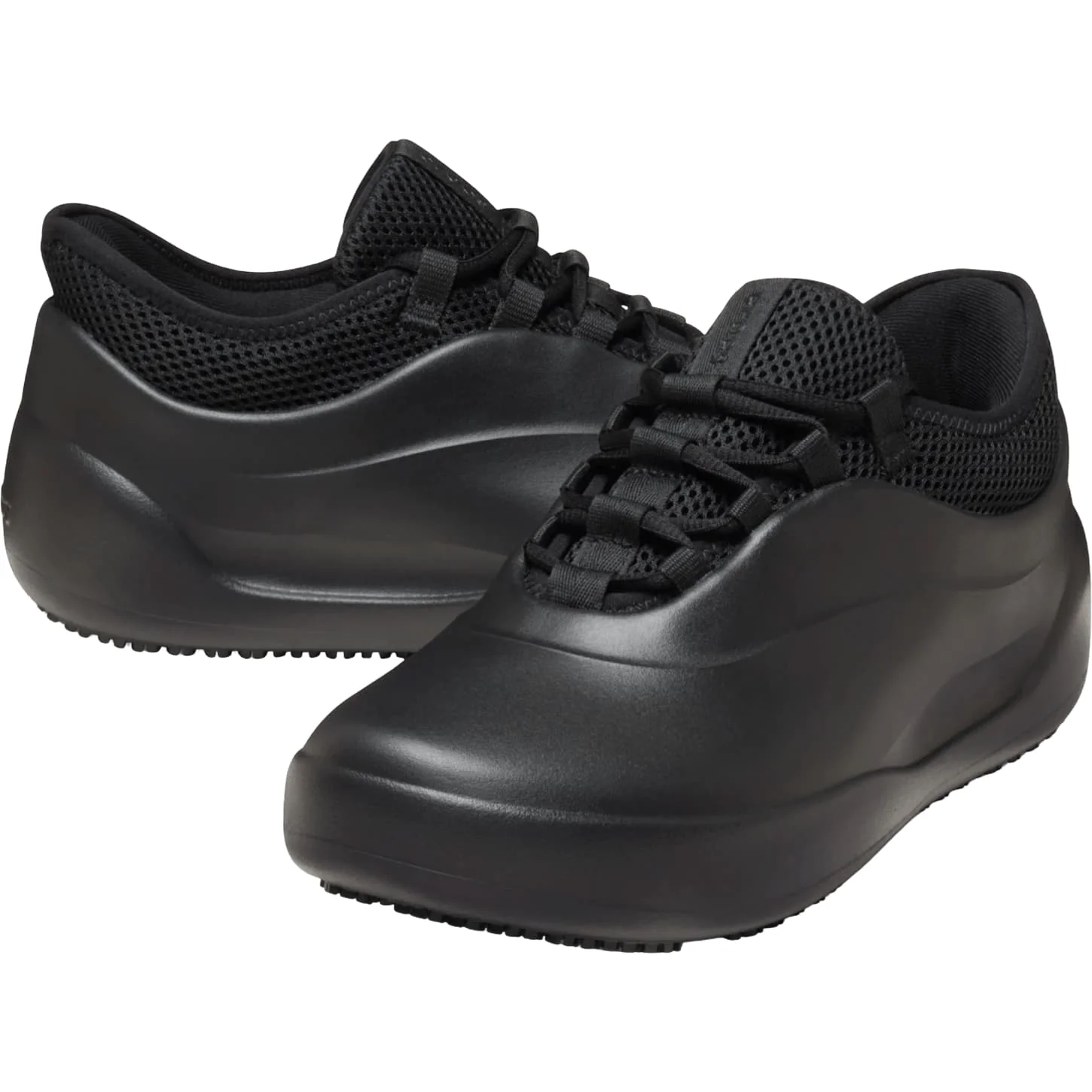 Men's Bistro Work Sneaker Triple Black - Image 6