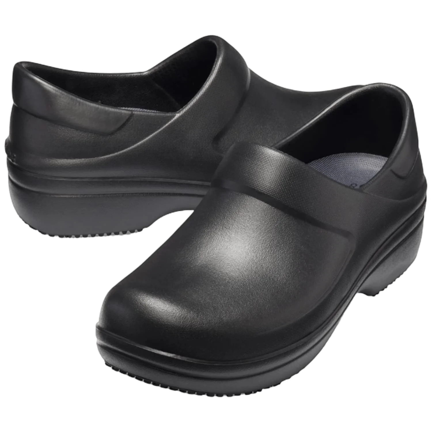 Women’s Neria Pro II Slip Resistant Clog Black - Image 5
