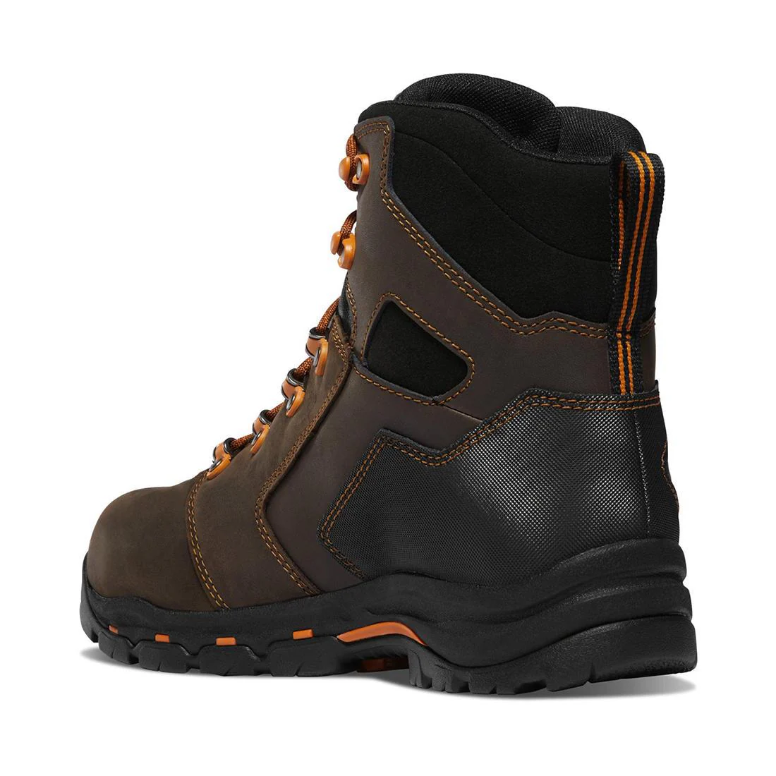Vicious 6" Nano Toe Work Boot Medium Brown - Image 5
