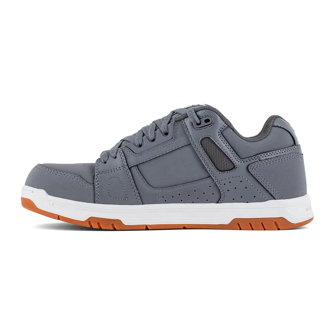 Stag Work Composite Toe Work Shoe – Gray/Gum - Image 5