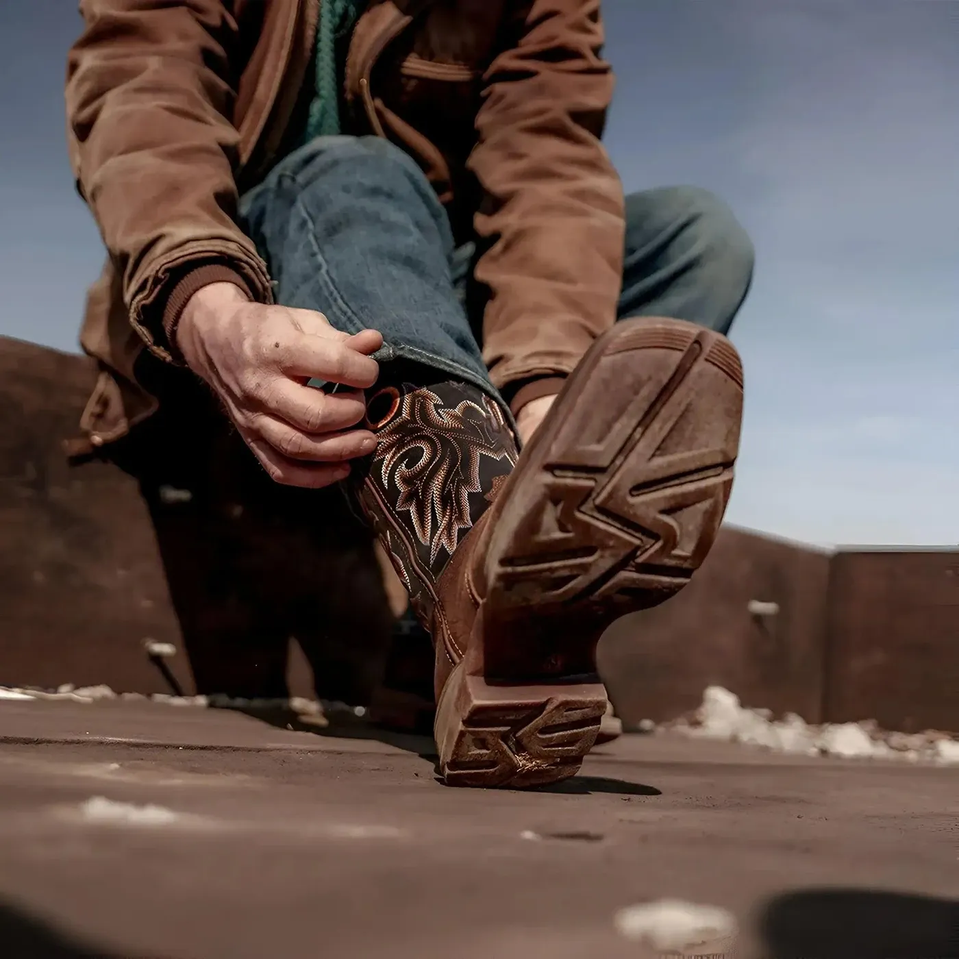 Rebel with InsulKul Western Boot - Image 4