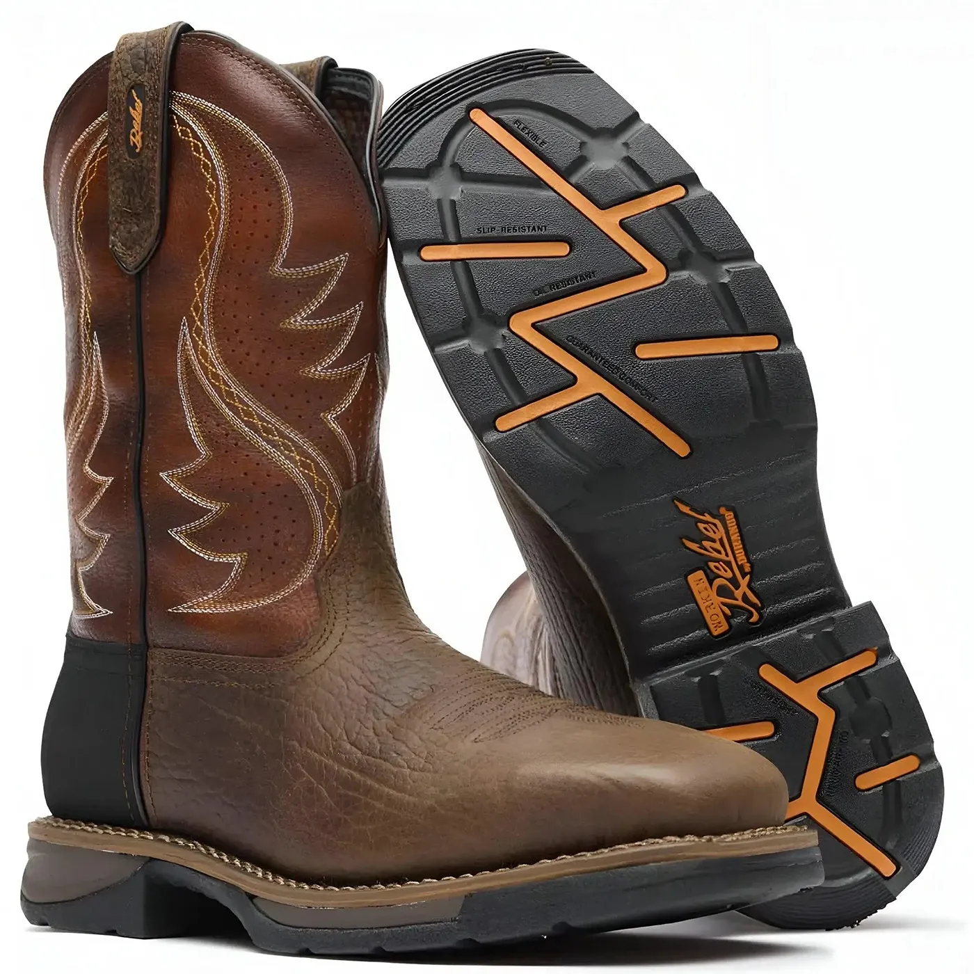 Workin’ Rebel Steel Toe Ventilated with InsulKul Work Boot - Image 5