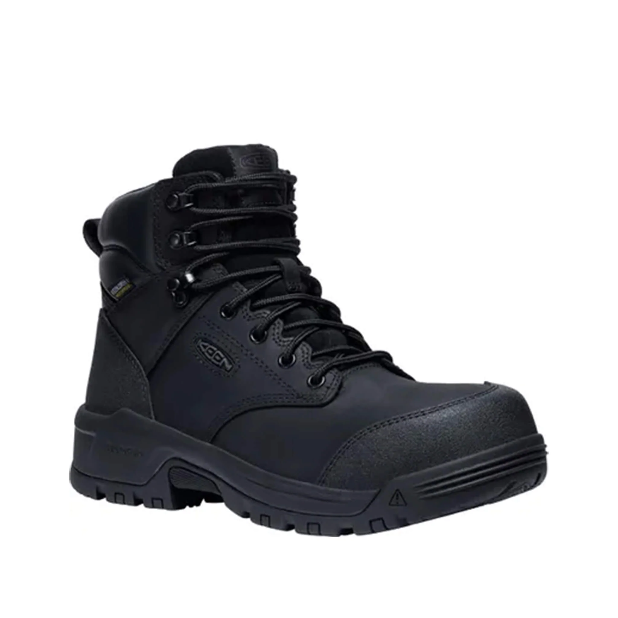 Evanston 6" Carbon-Toe Work Boot Waterproof Black Keen - Image 2