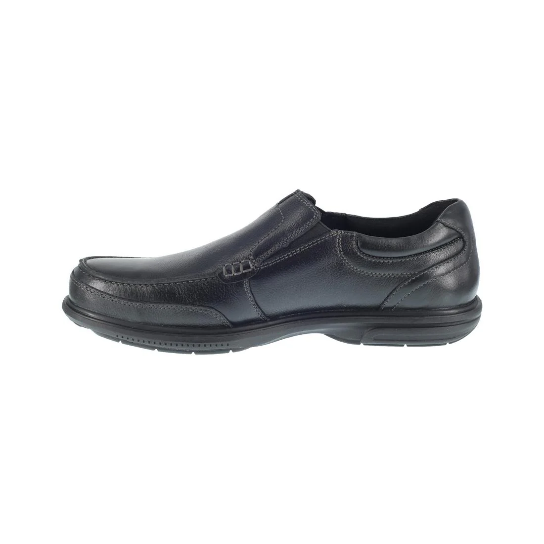 Loedin Steel-Toe Slip On Work Shoe Black - Image 4