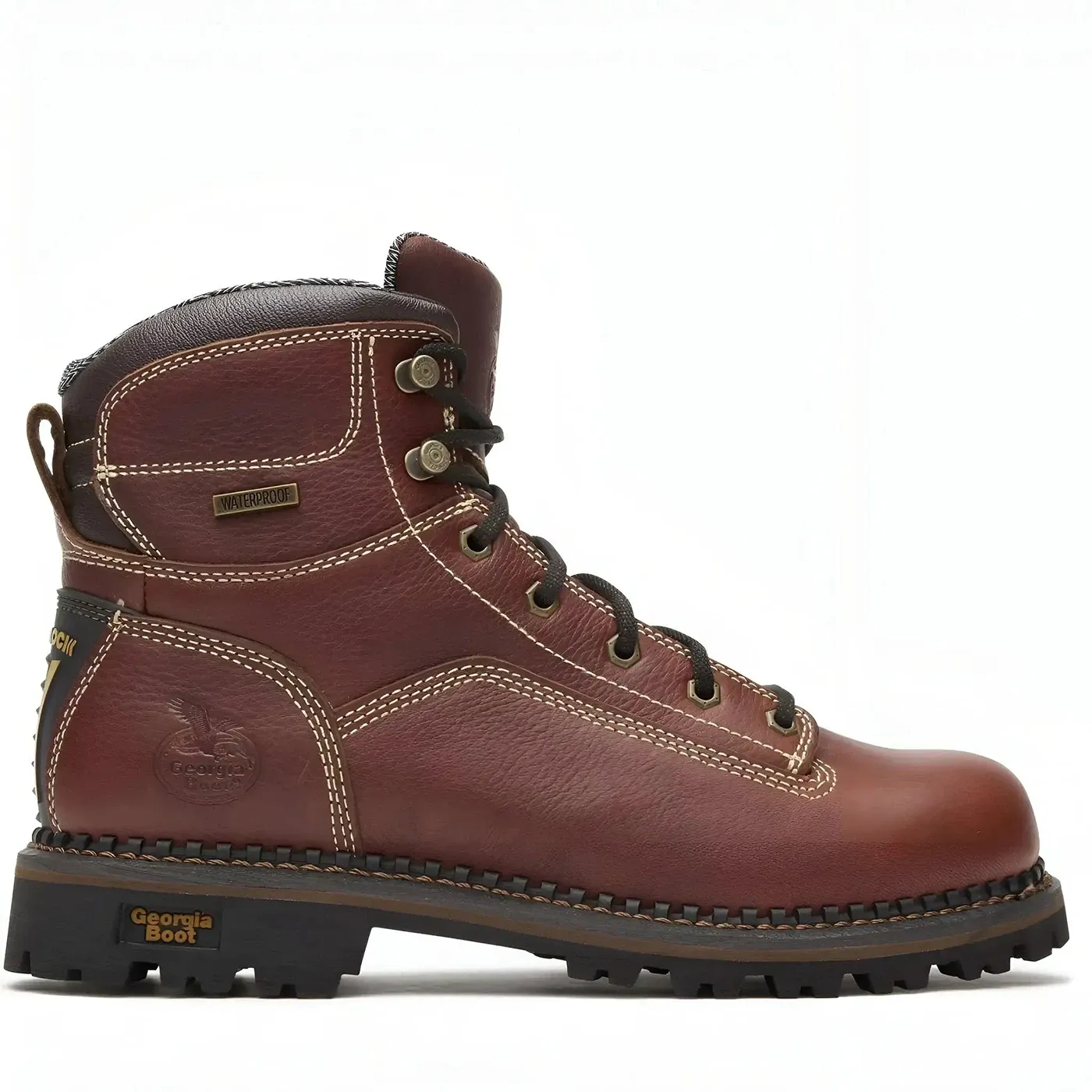 AMP 6" LT Logger Low Heel Waterproof Work Boot - Image 2