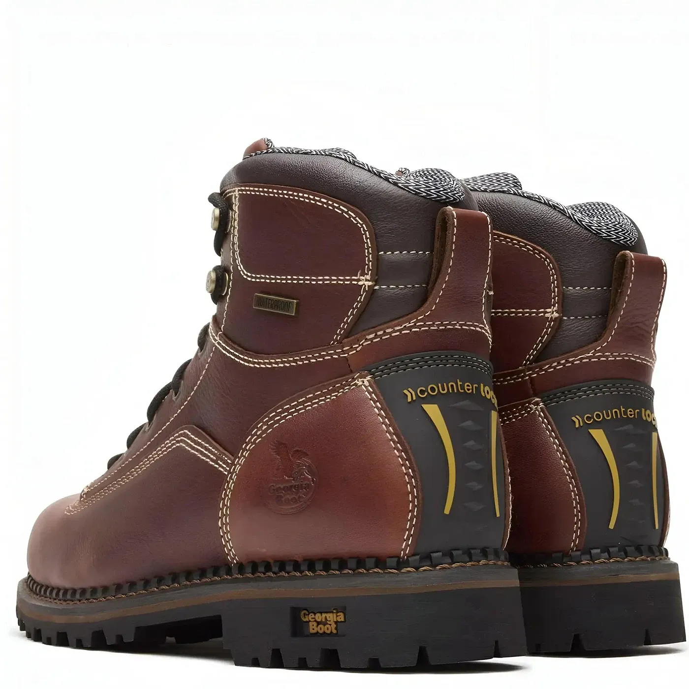 AMP 6" LT Logger Low Heel Waterproof Work Boot - Image 4