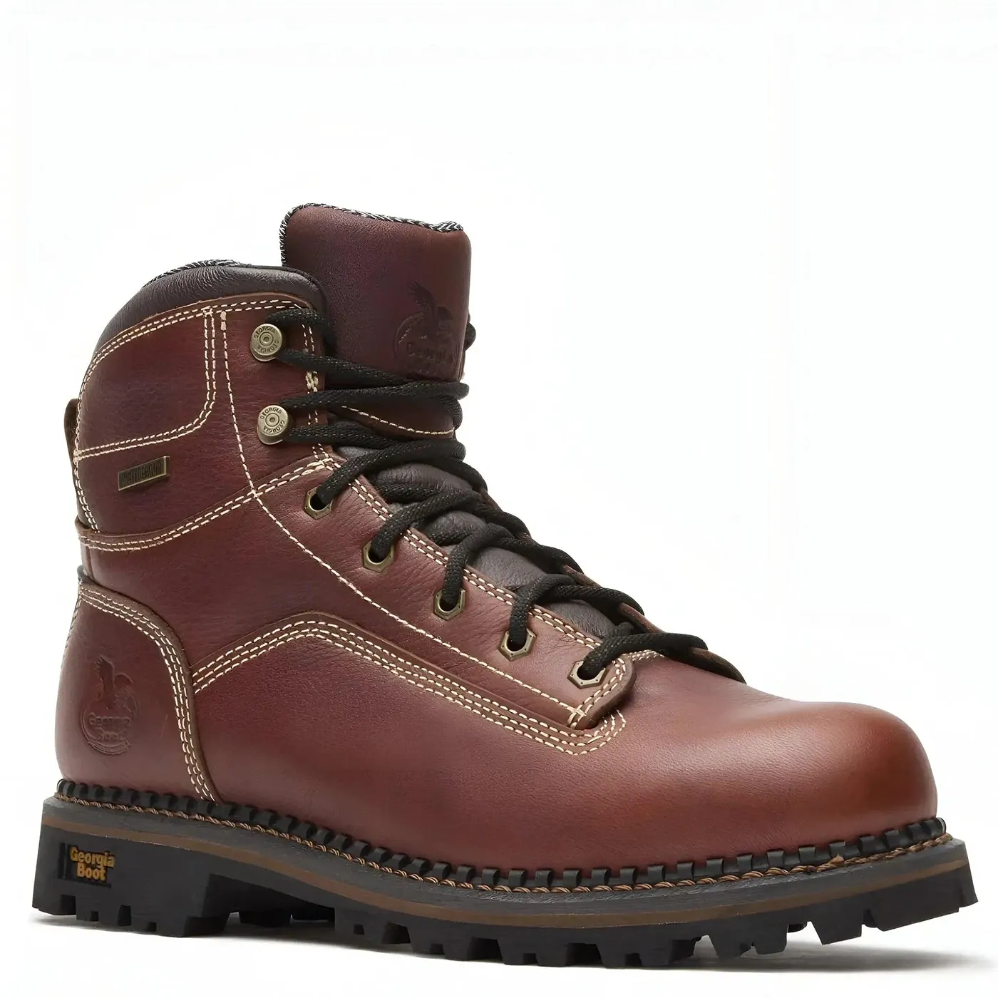 AMP 6" LT Logger Low Heel Waterproof Work Boot - Image 6
