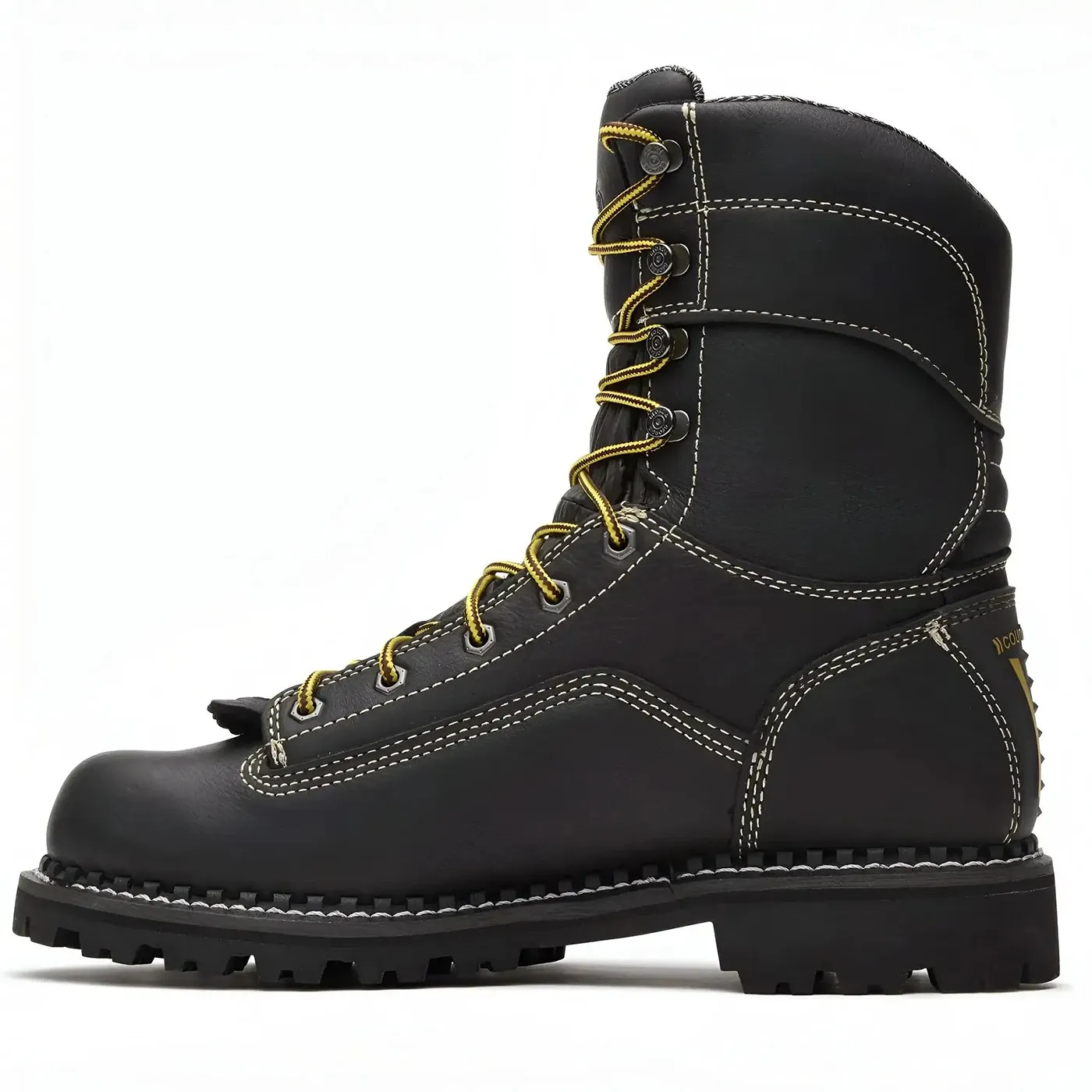 AMP LT Logger Low Heel Waterproof Work Boot Black - Image 3