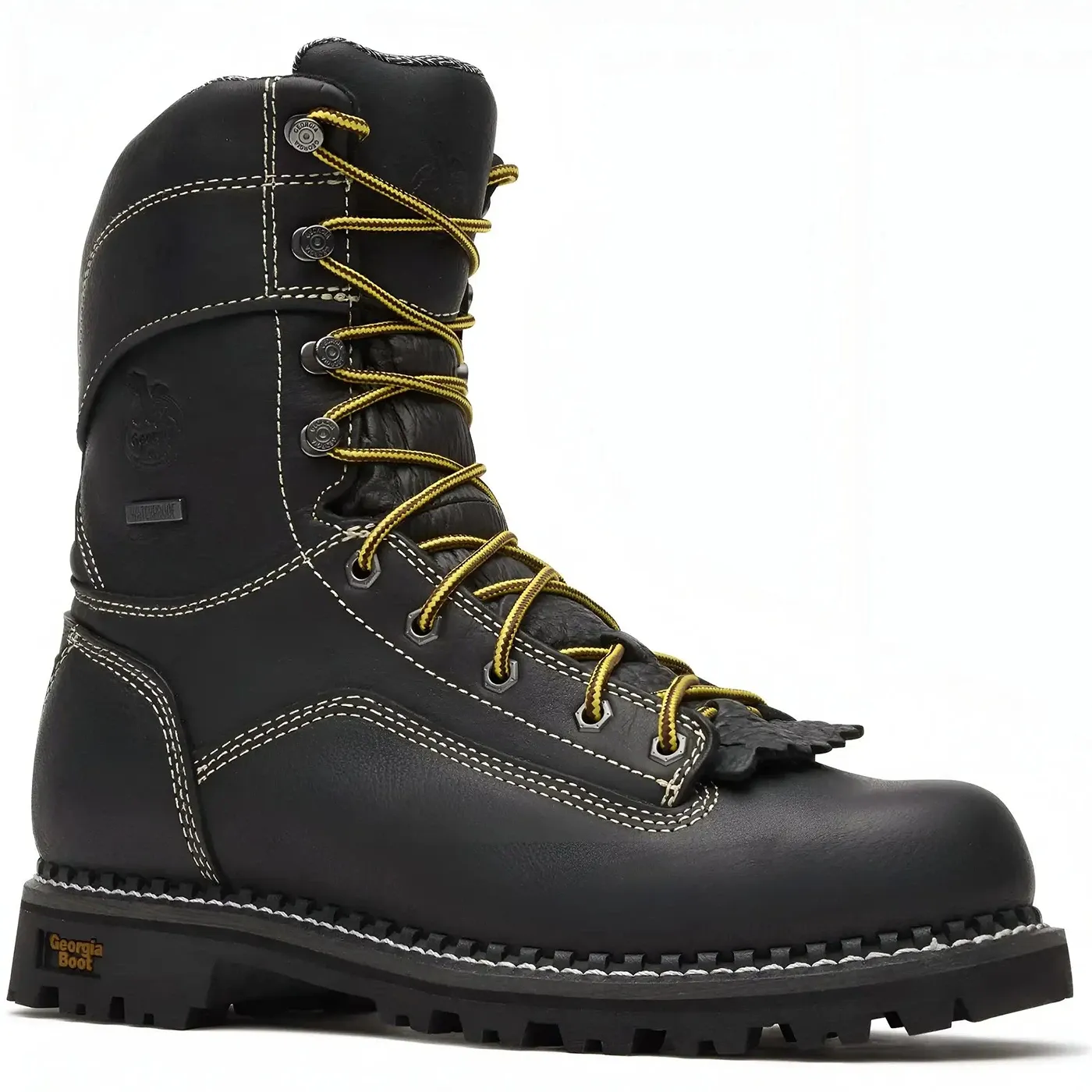 AMP LT Logger Low Heel Waterproof Work Boot Black - Image 6