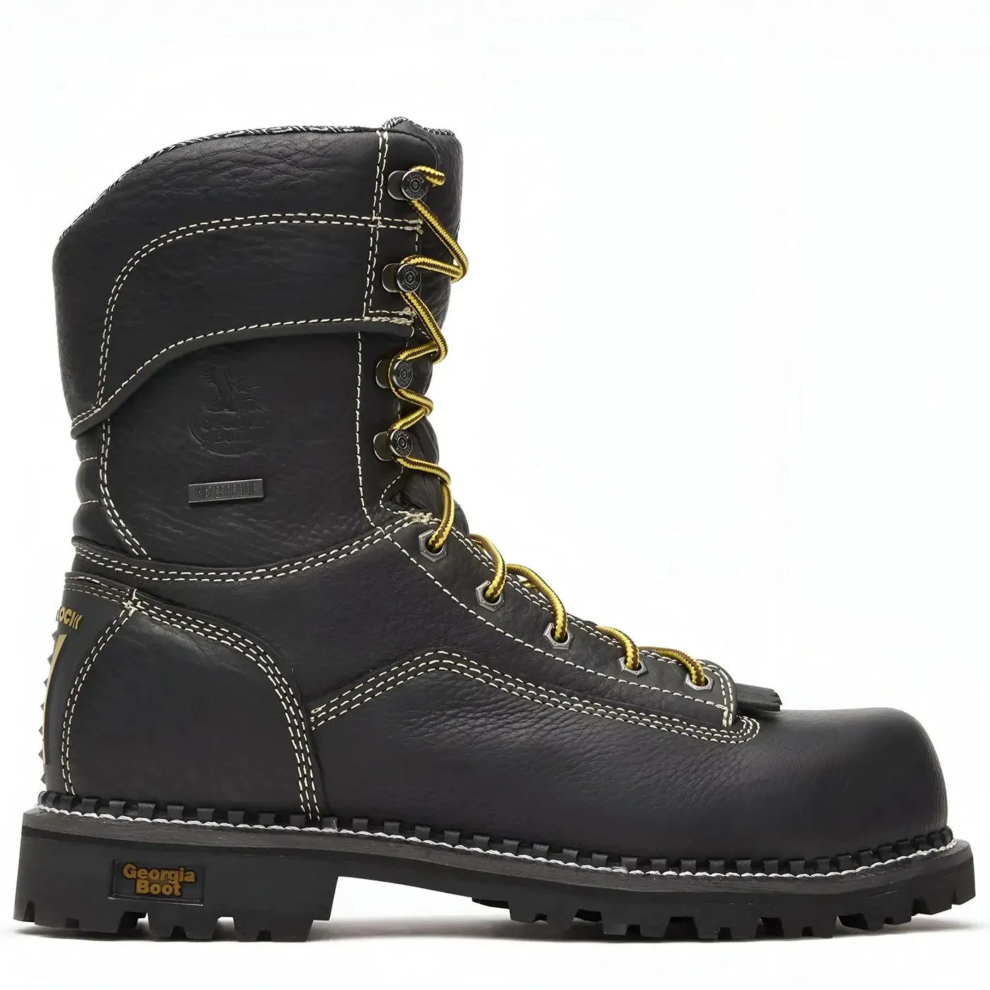AMP LT Logger Composite Toe Waterproof Work Boot Black - Image 2