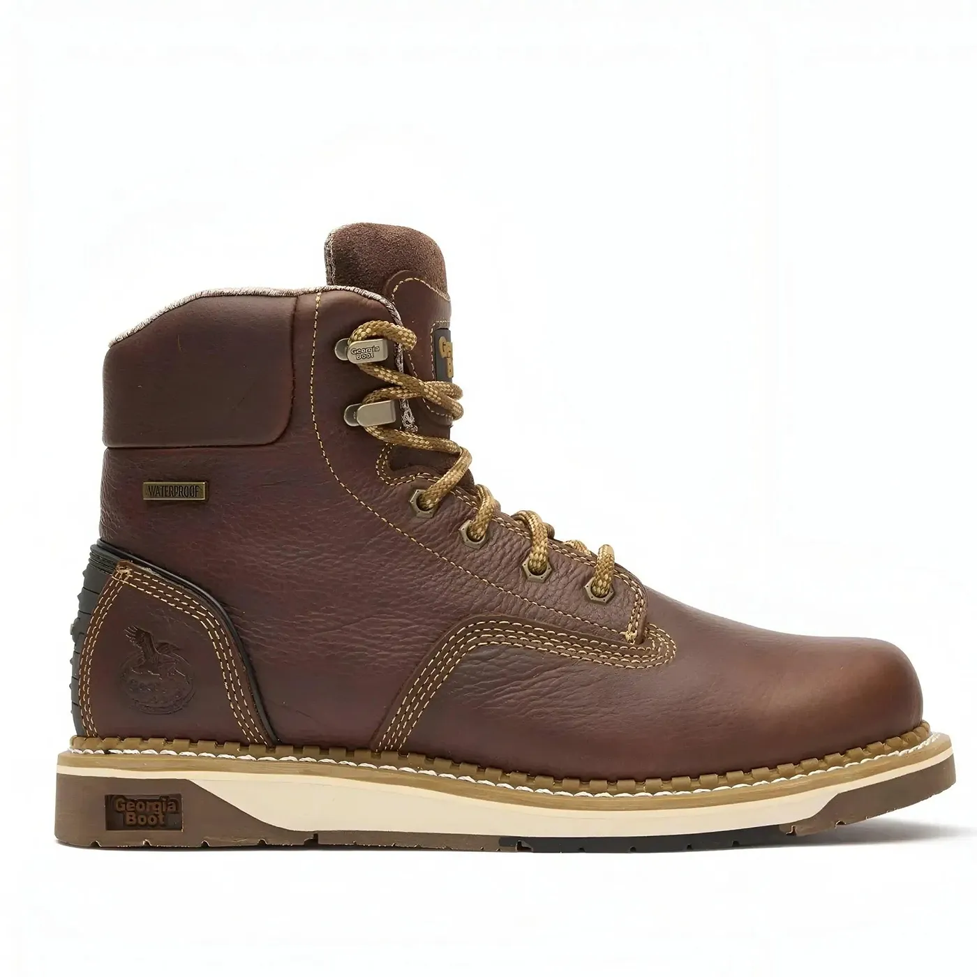AMP 6" LT Wedge Waterproof Work Boot - Image 2