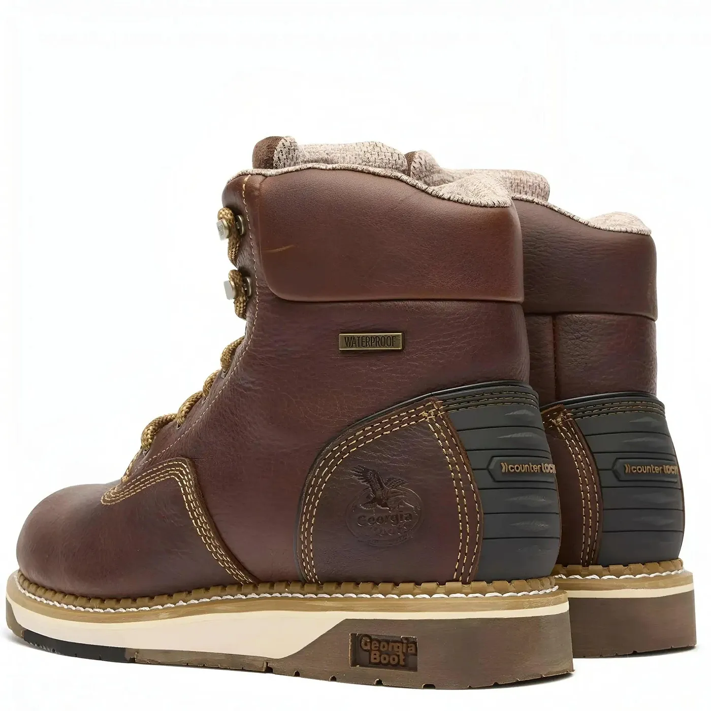 AMP 6" LT Wedge Waterproof Work Boot - Image 4