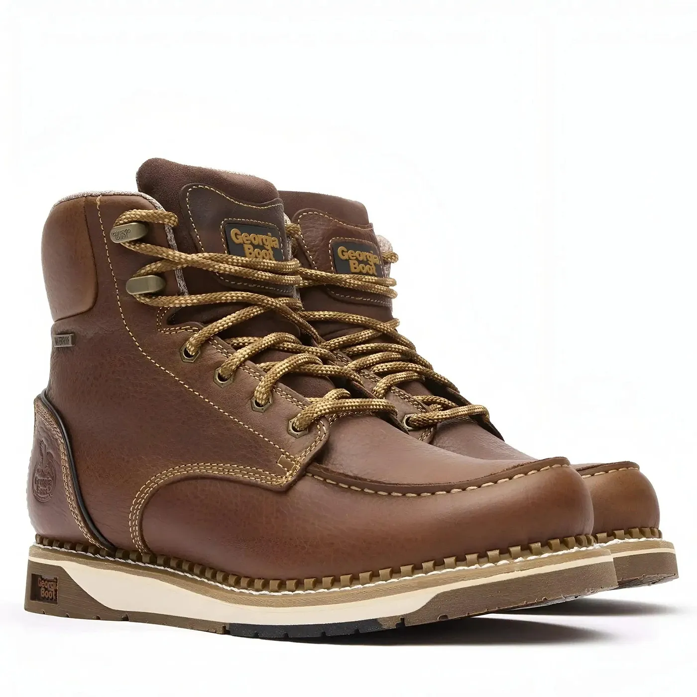 AMP LT Wedge Waterproof Moc-Toe Work Boot