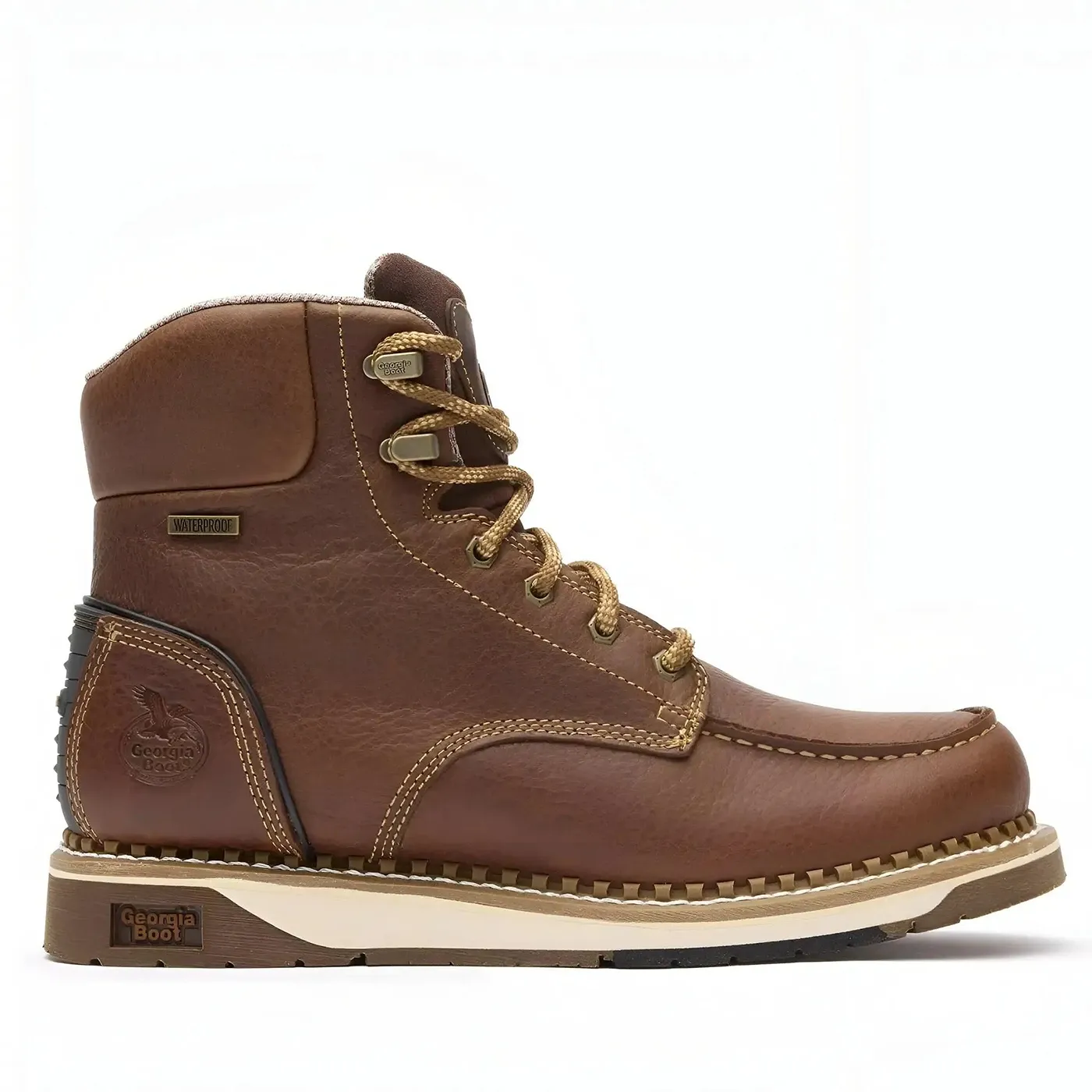 AMP LT Wedge Waterproof Moc-Toe Work Boot - Image 2