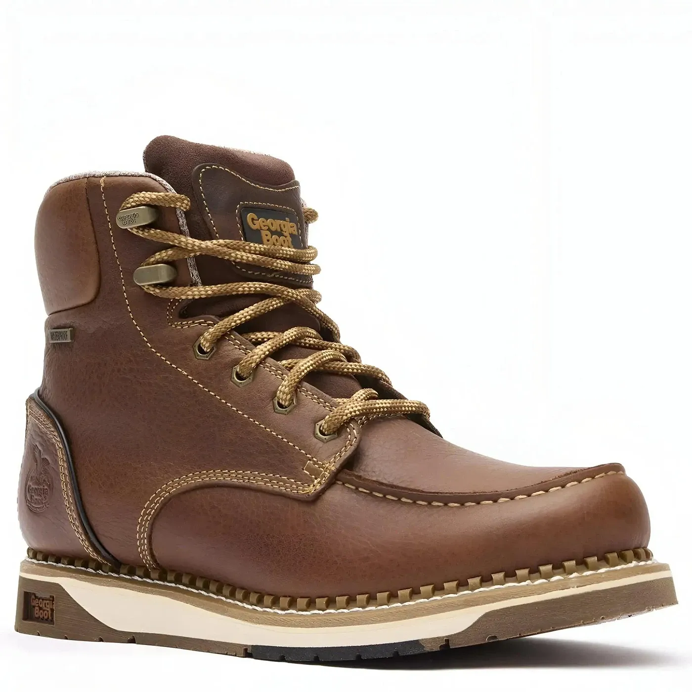 AMP LT Wedge Waterproof Moc-Toe Work Boot - Image 6