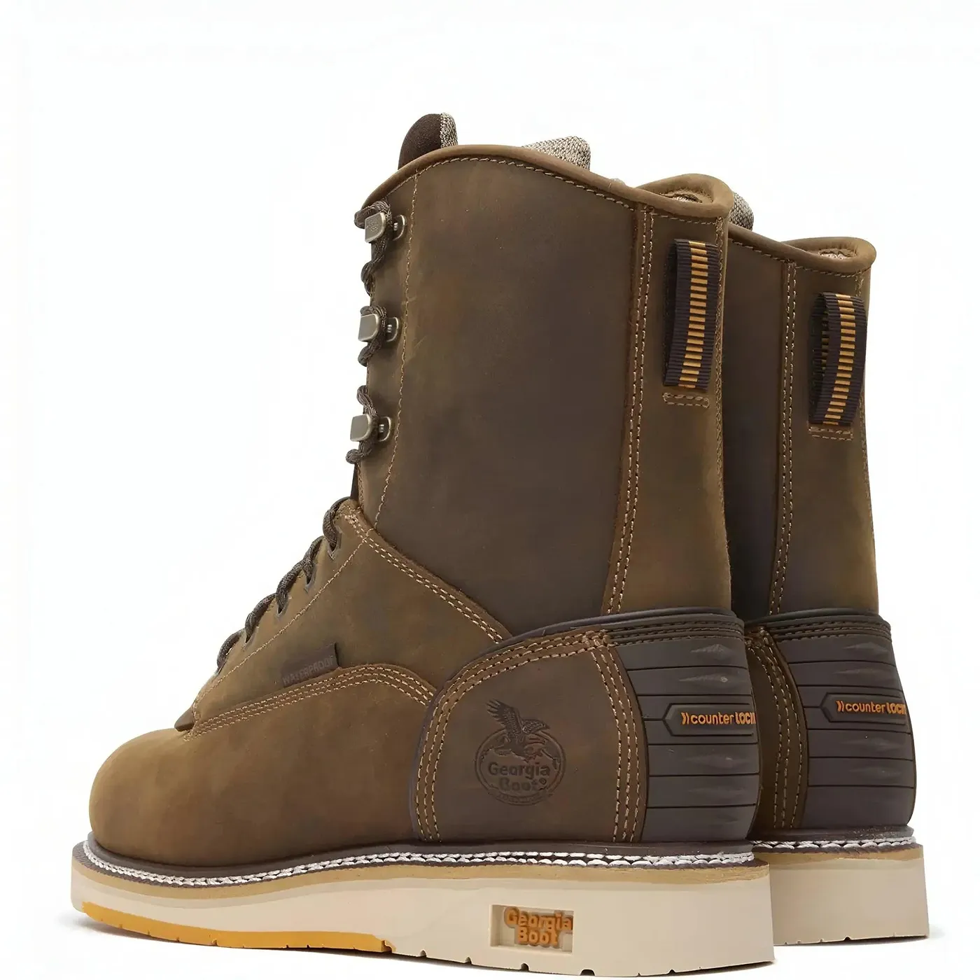 AMP 8" LT Wedge Waterproof Work Boot - Image 4