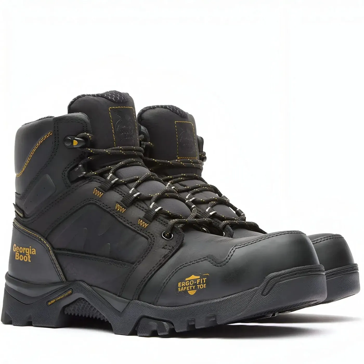 Amplitude Composite Toe Waterproof Work Boot Black