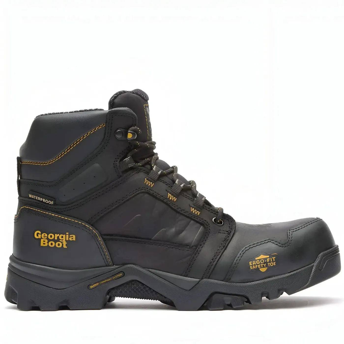 Amplitude Composite Toe Waterproof Work Boot Black - Image 2