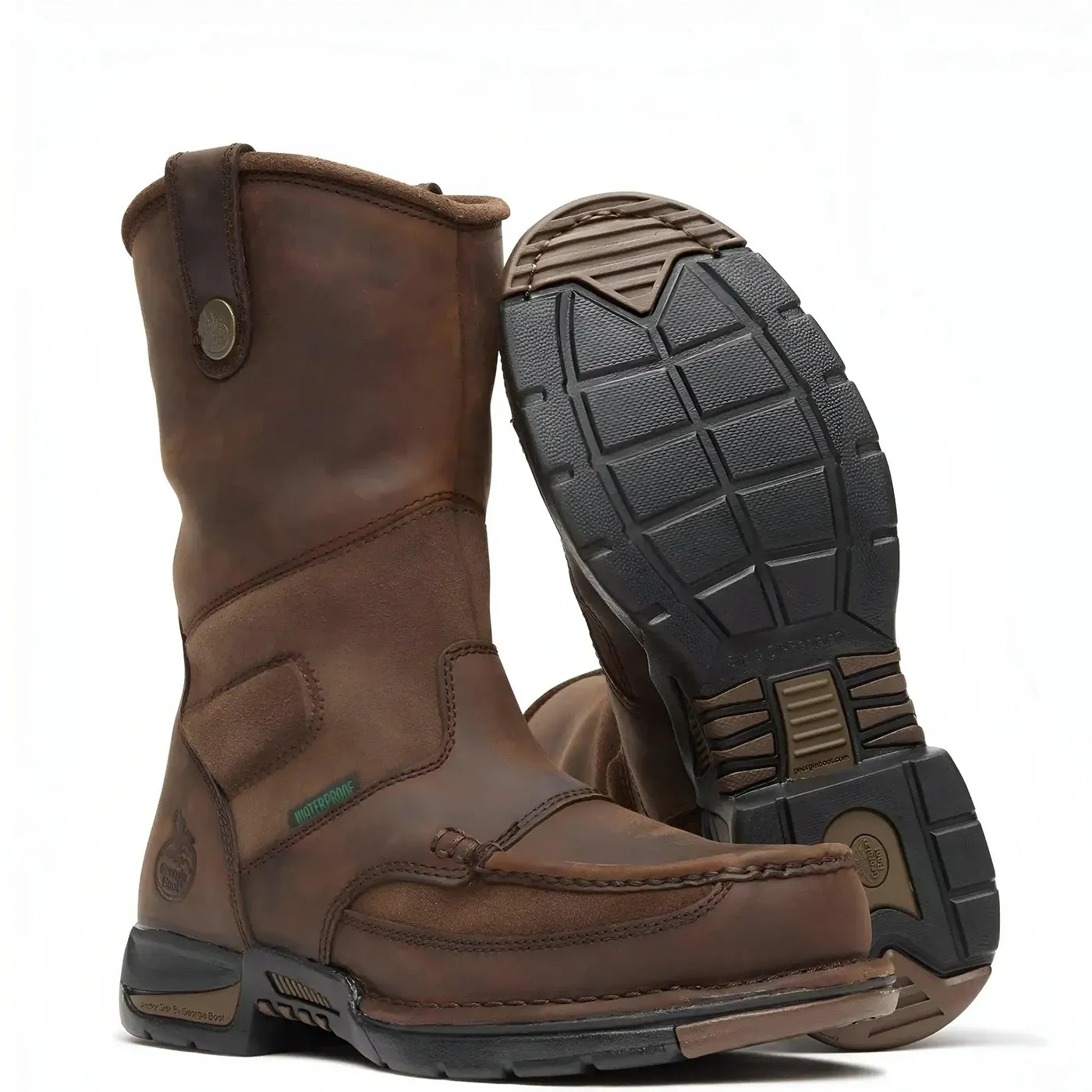 Georgia Athens Waterproof Wellington Pull on Work Boot - Image 5