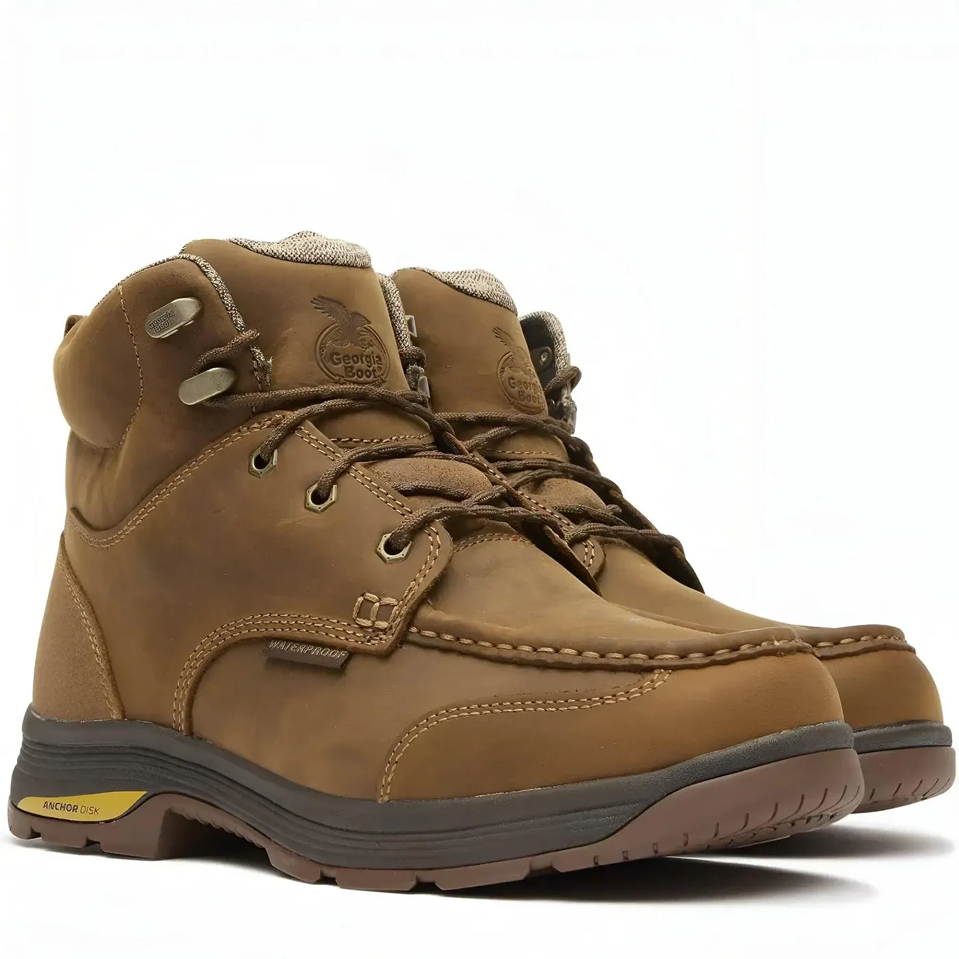 Athens SuperLyte Moc-Toe Waterproof Work Boot