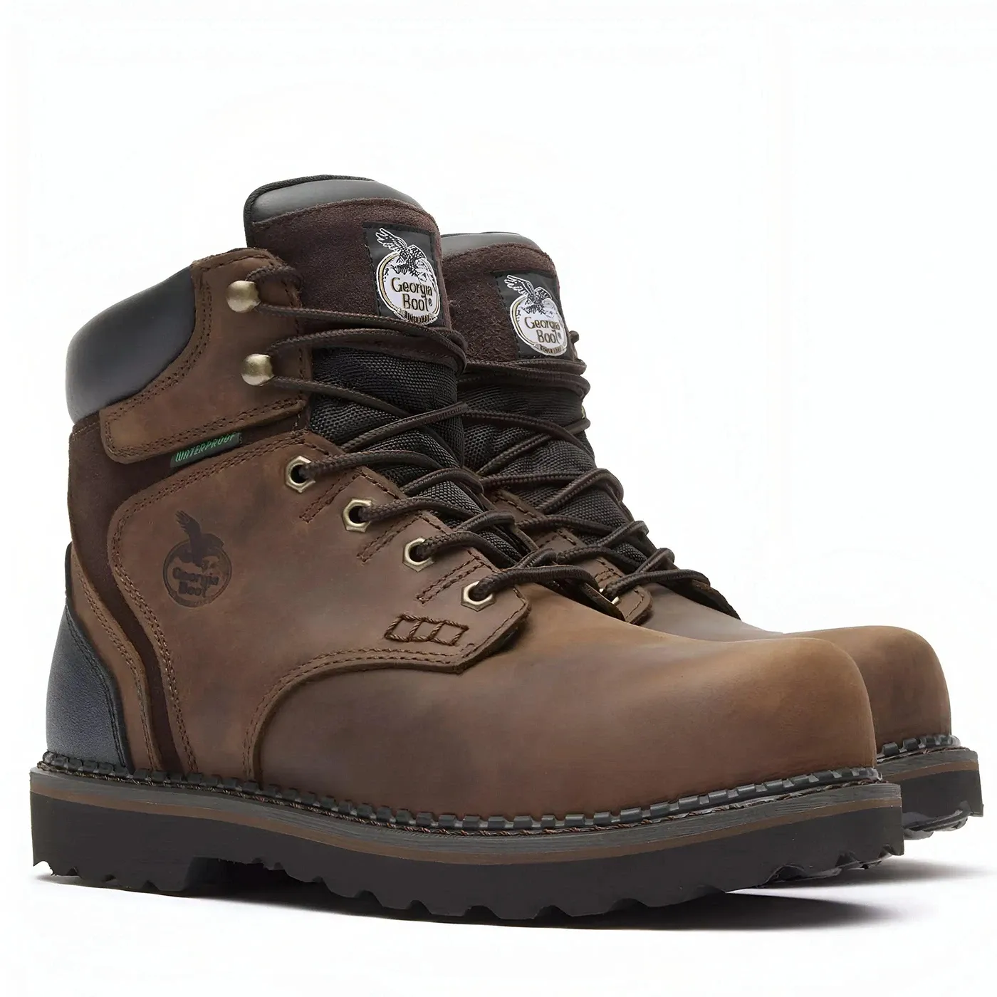 Brookville 6" Steel Toe Waterproof Work Boot