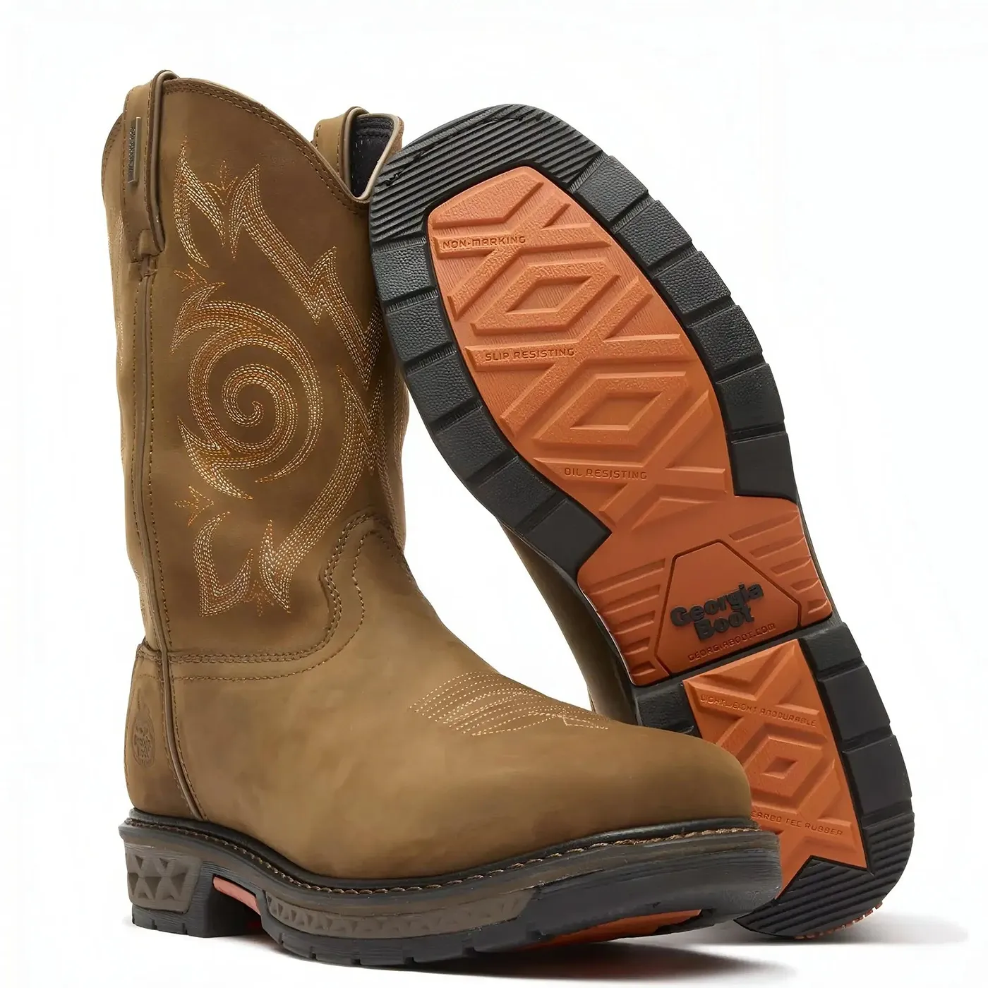Carbo-Tec LT Steel Toe Waterproof Pull On Work Boot - Image 5