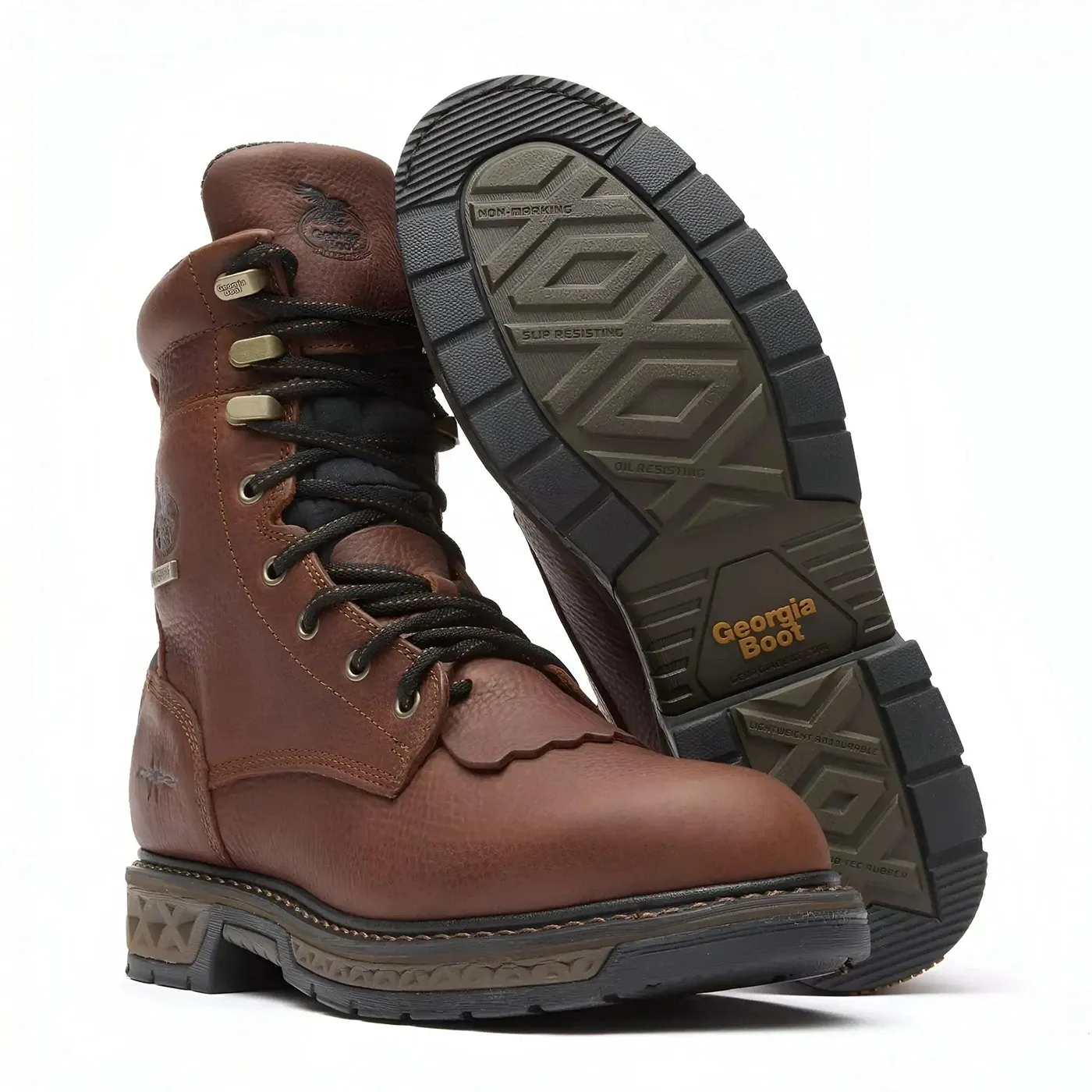 Carbo-Tec 8" LT Waterproof Lacer Work Boot - Image 5