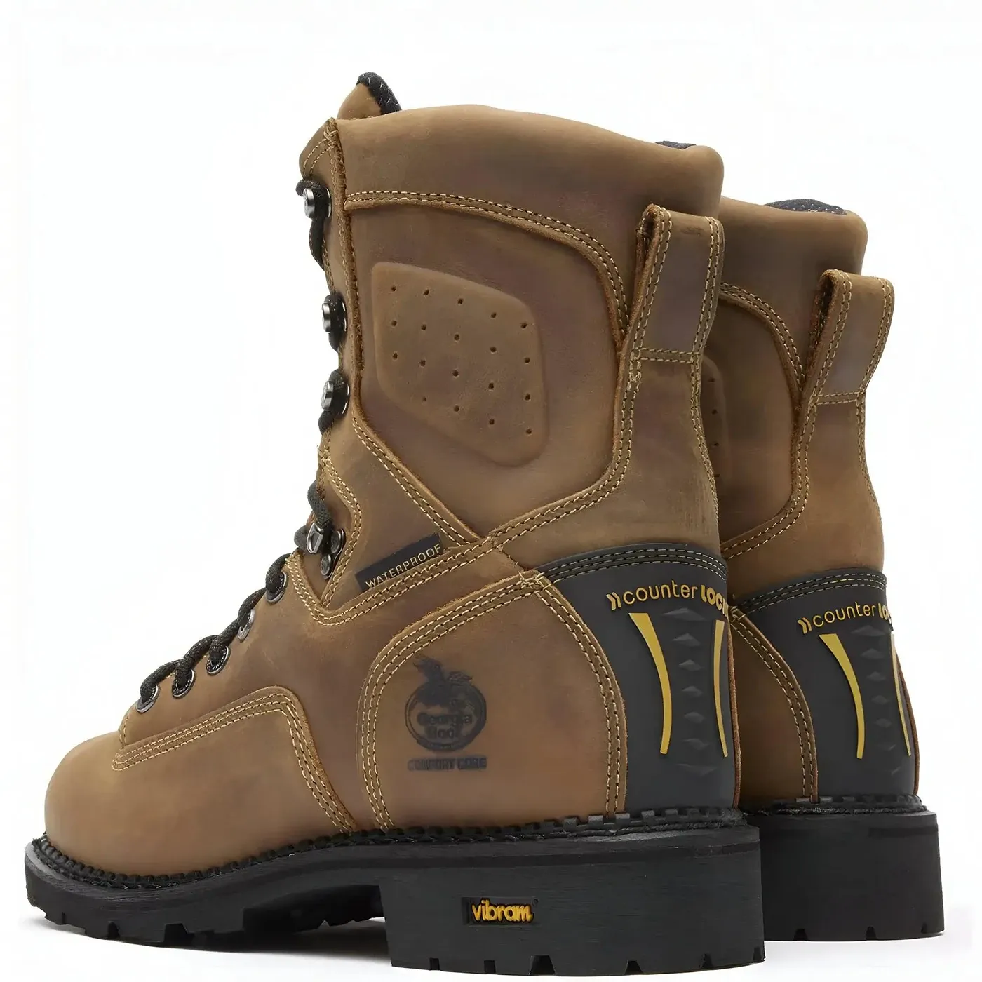 Comfort Core Waterproof Low Heel Logger Work Boot - Image 4