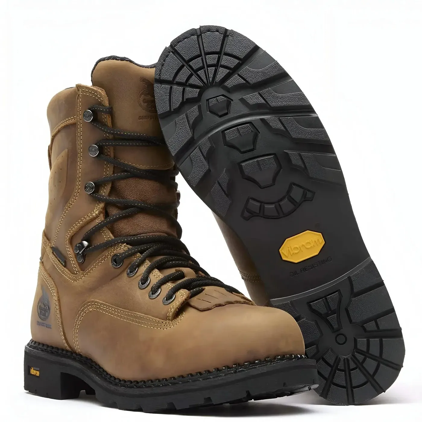 Comfort Core Waterproof Low Heel Logger Work Boot - Image 5