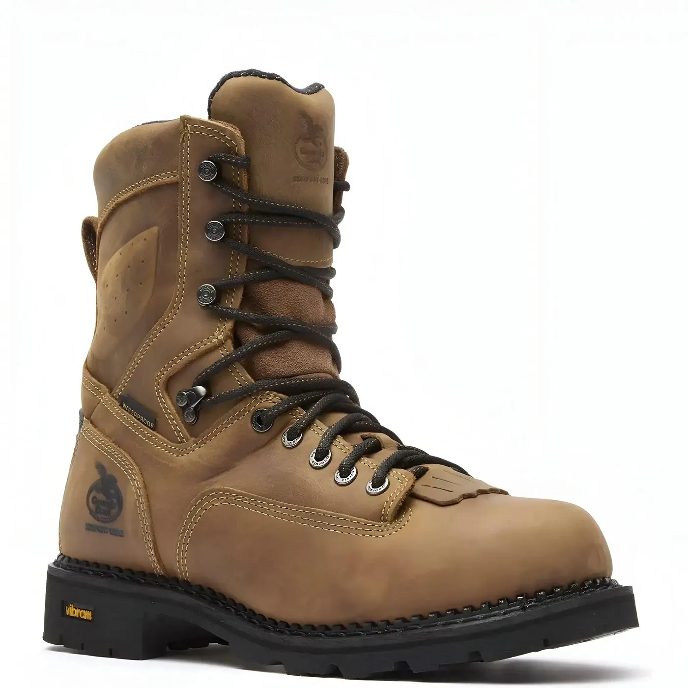 Comfort Core Waterproof Low Heel Logger Work Boot - Image 6