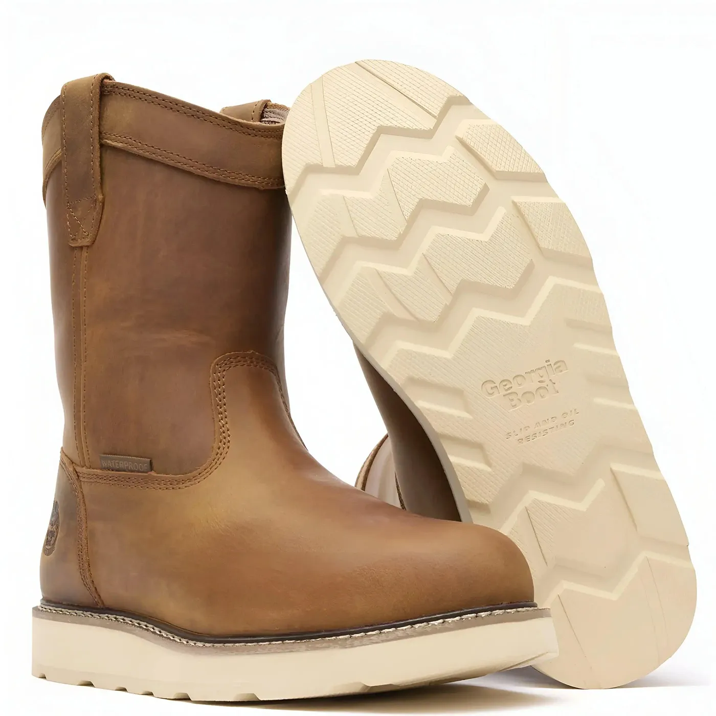 Core 37 10" Waterproof Pull On Wedge Boot - Image 5
