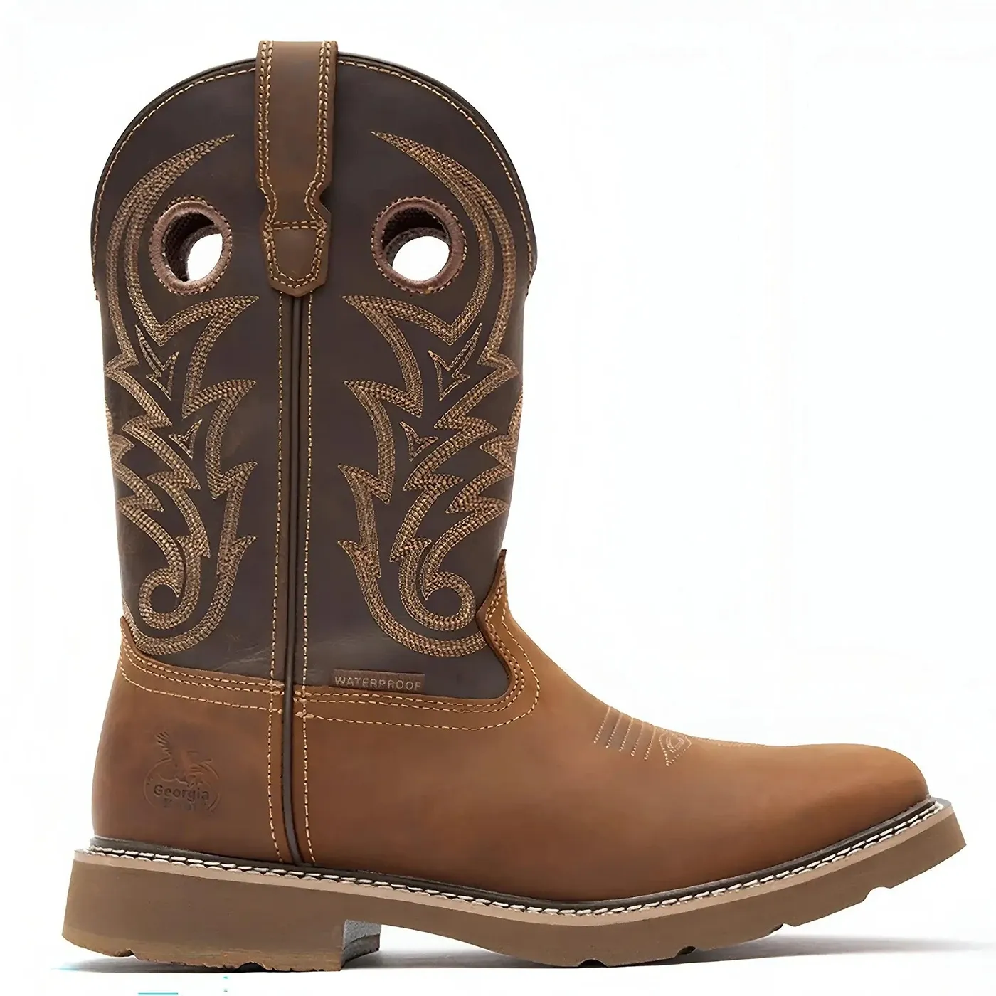 Core 37 Western 11" Waterproof Pull-On Work Boot - Image 2