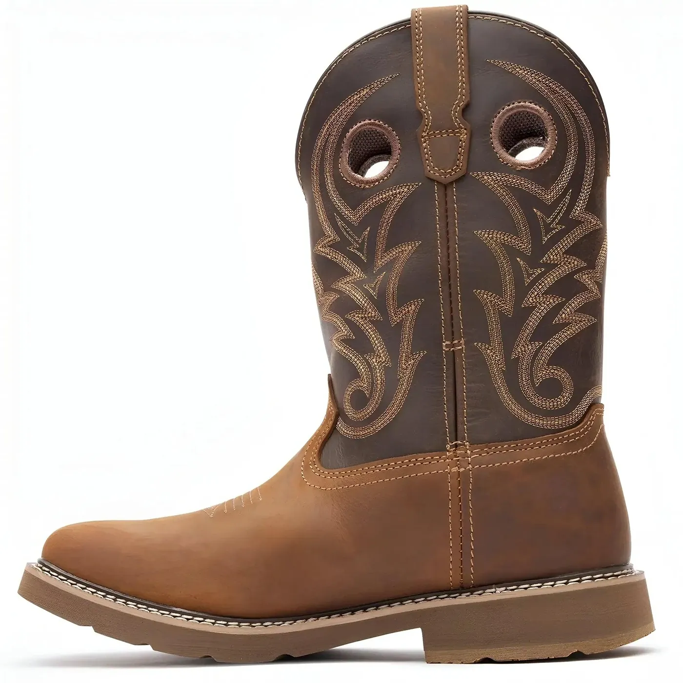 Core 37 Western 11" Waterproof Pull-On Work Boot - Image 3