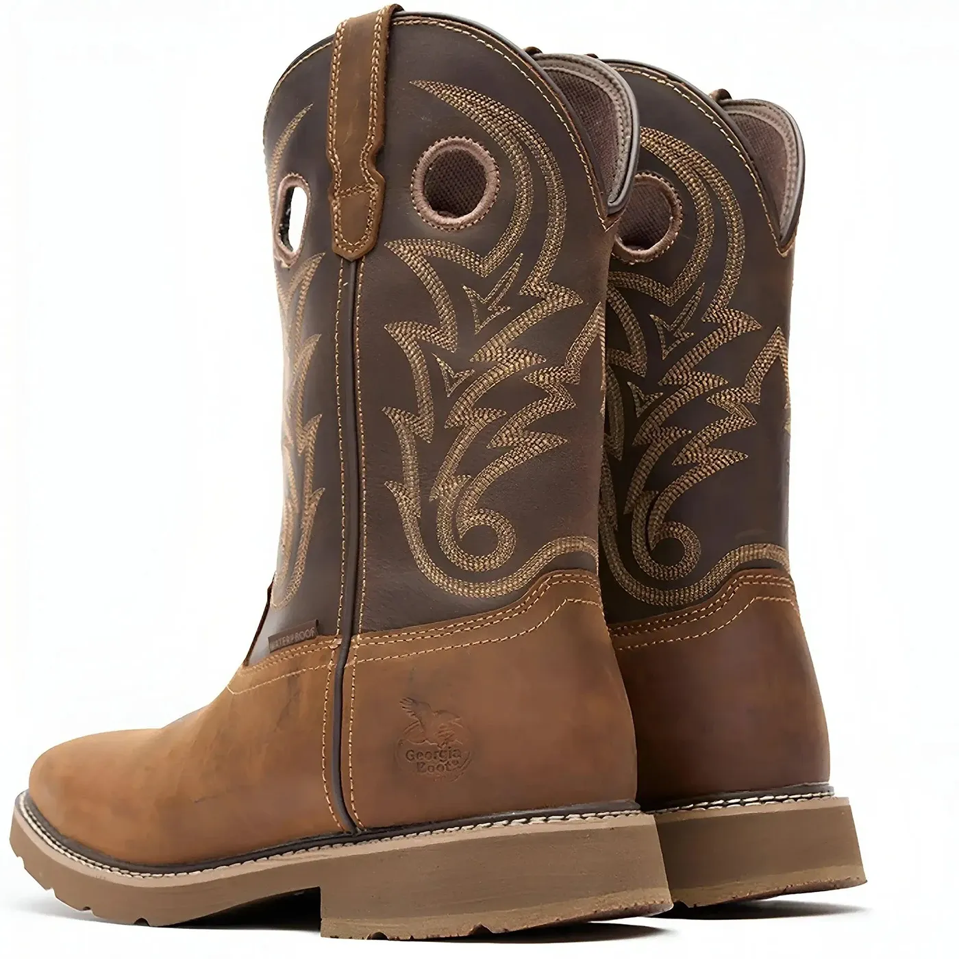 Core 37 Western 11" Waterproof Pull-On Work Boot - Image 4