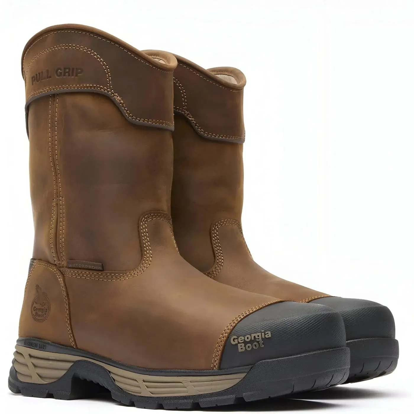 Durablend Edge 10" Waterproof Alloy Toe Pull On Work Boot