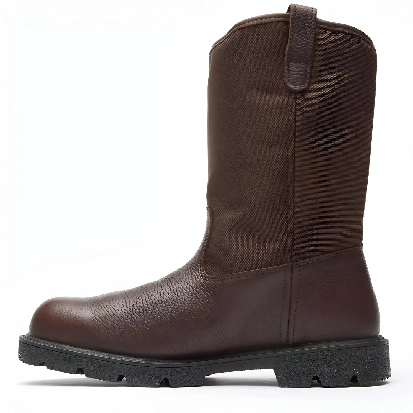 Homeland Steel Toe Waterproof Wellington Pull On Work Boot - Image 3