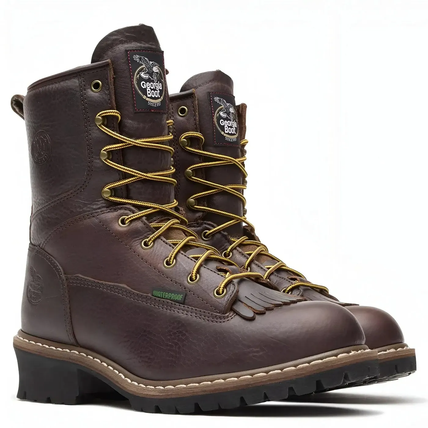 Steel Toe Waterproof Logger Work Boot