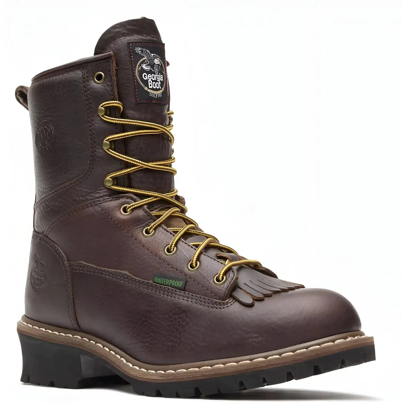 Steel Toe Waterproof Logger Work Boot - Image 6