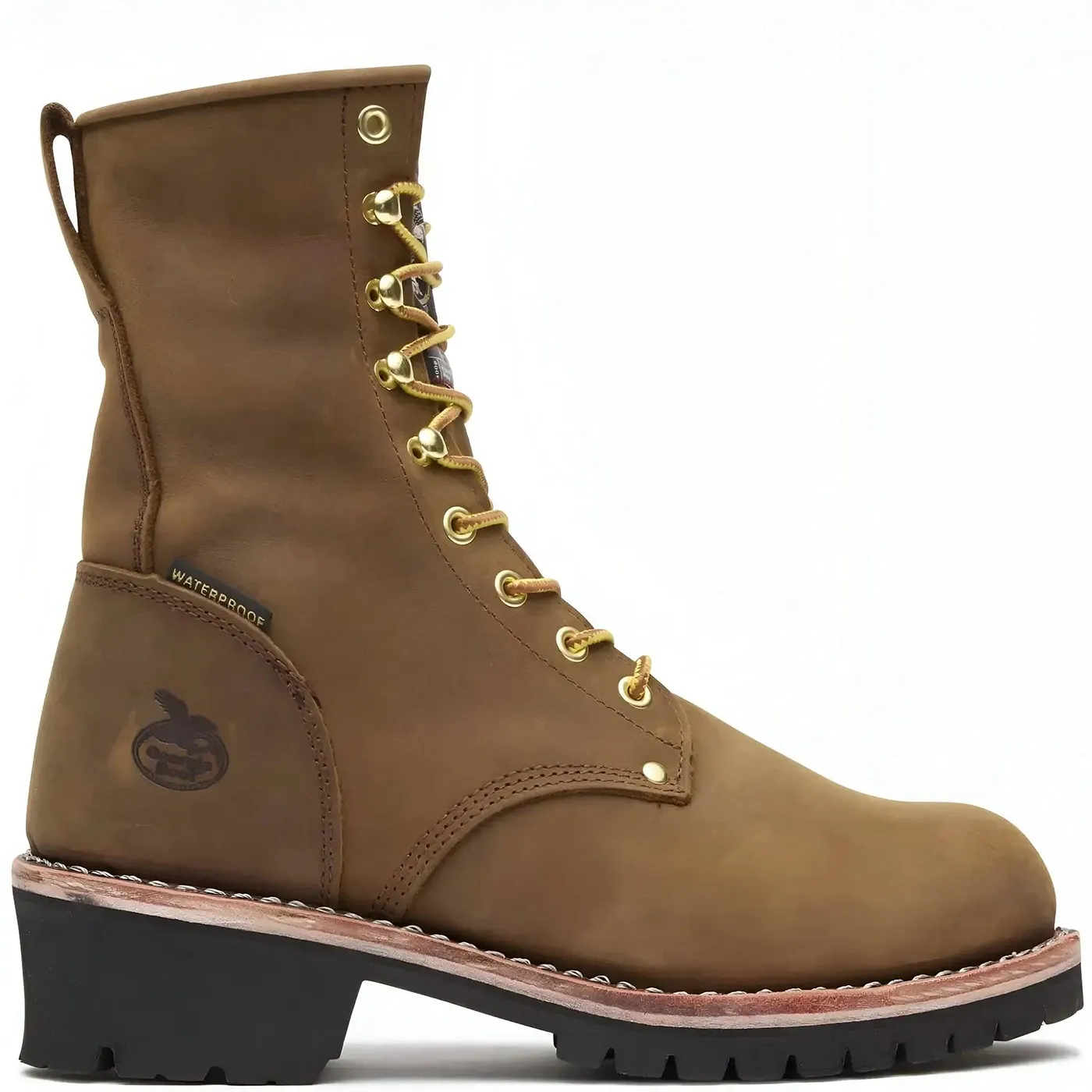 Steel Toe Waterproof 400G Insulated Logger Work Boot - Image 2
