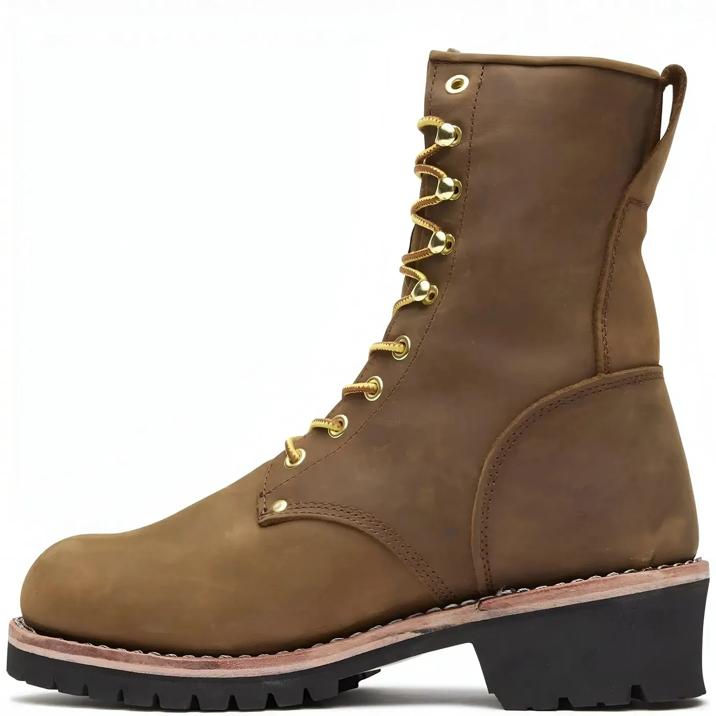 Steel Toe Waterproof 400G Insulated Logger Work Boot - Image 3