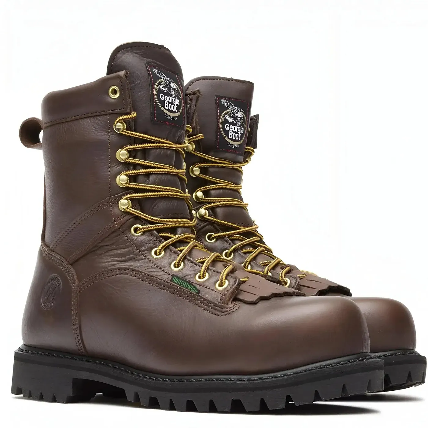 Lace-to-Toe Steel Toe Waterproof Work Boot